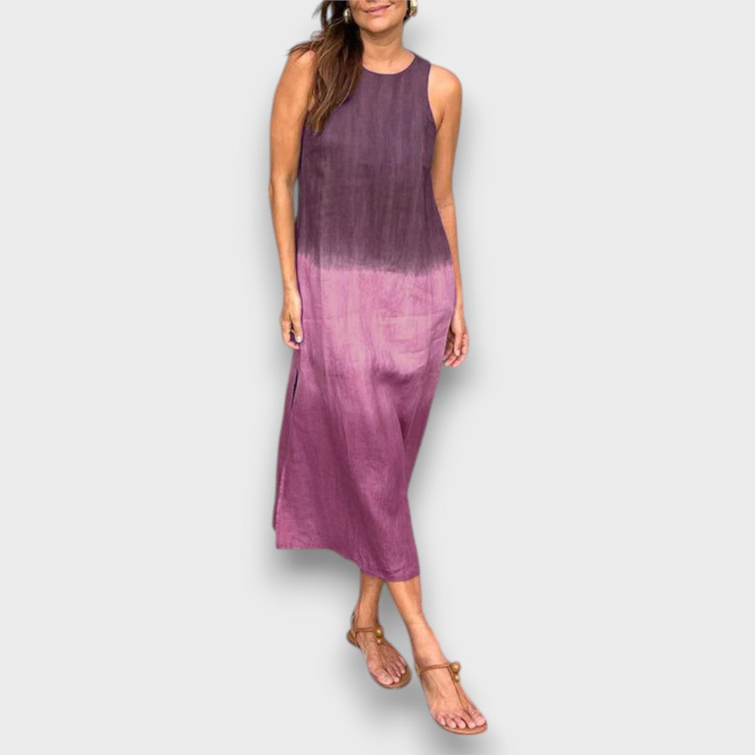 Elvani – Midikleid im sanften Farbverlauf