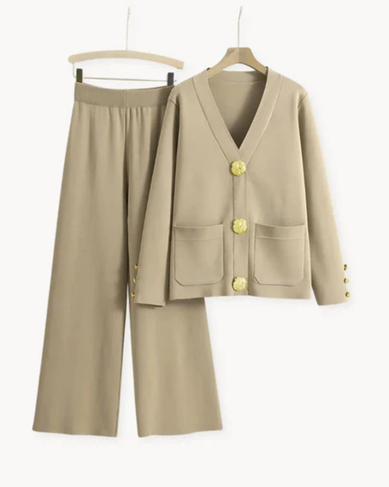 Grigio – Elegantes Set aus Strick