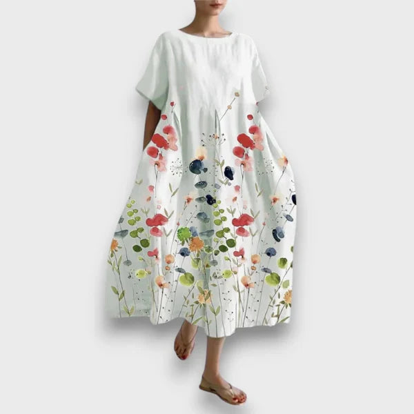 Flavina – Sommerkleid mit floraler Leichtigkeit