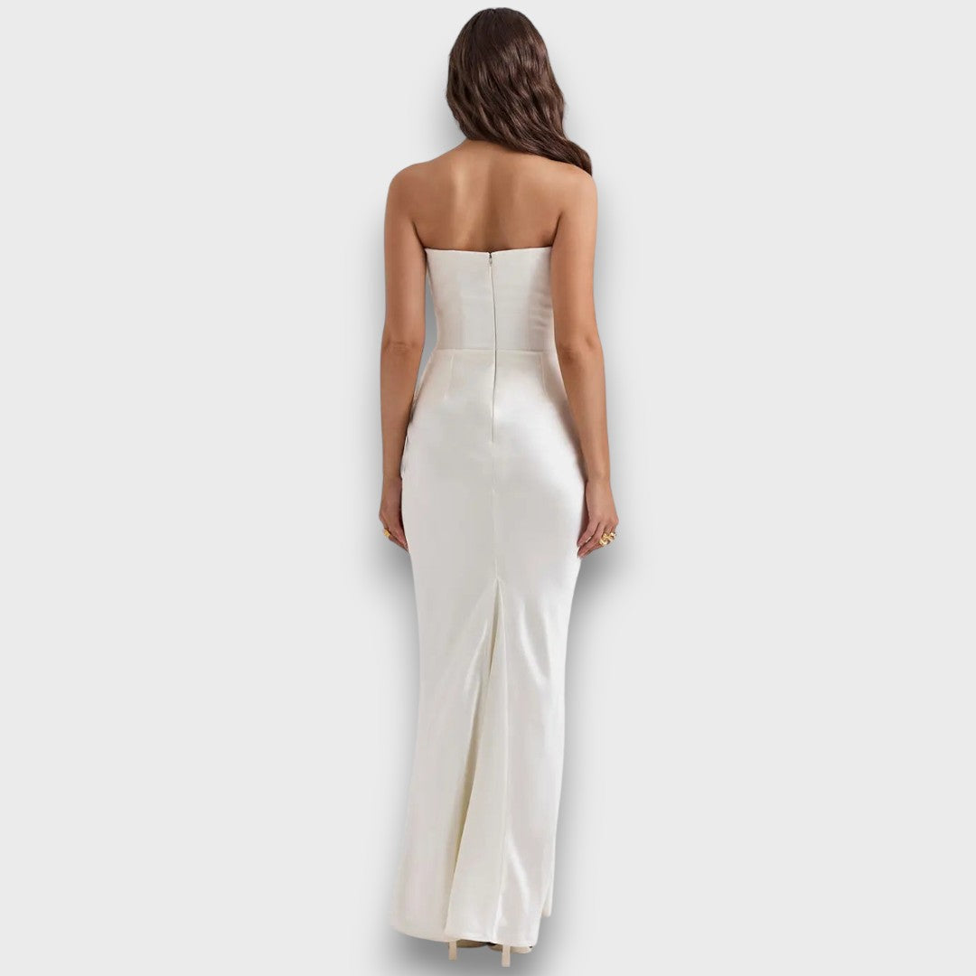 Isedra – Midikleid mit skulpturaler Linie