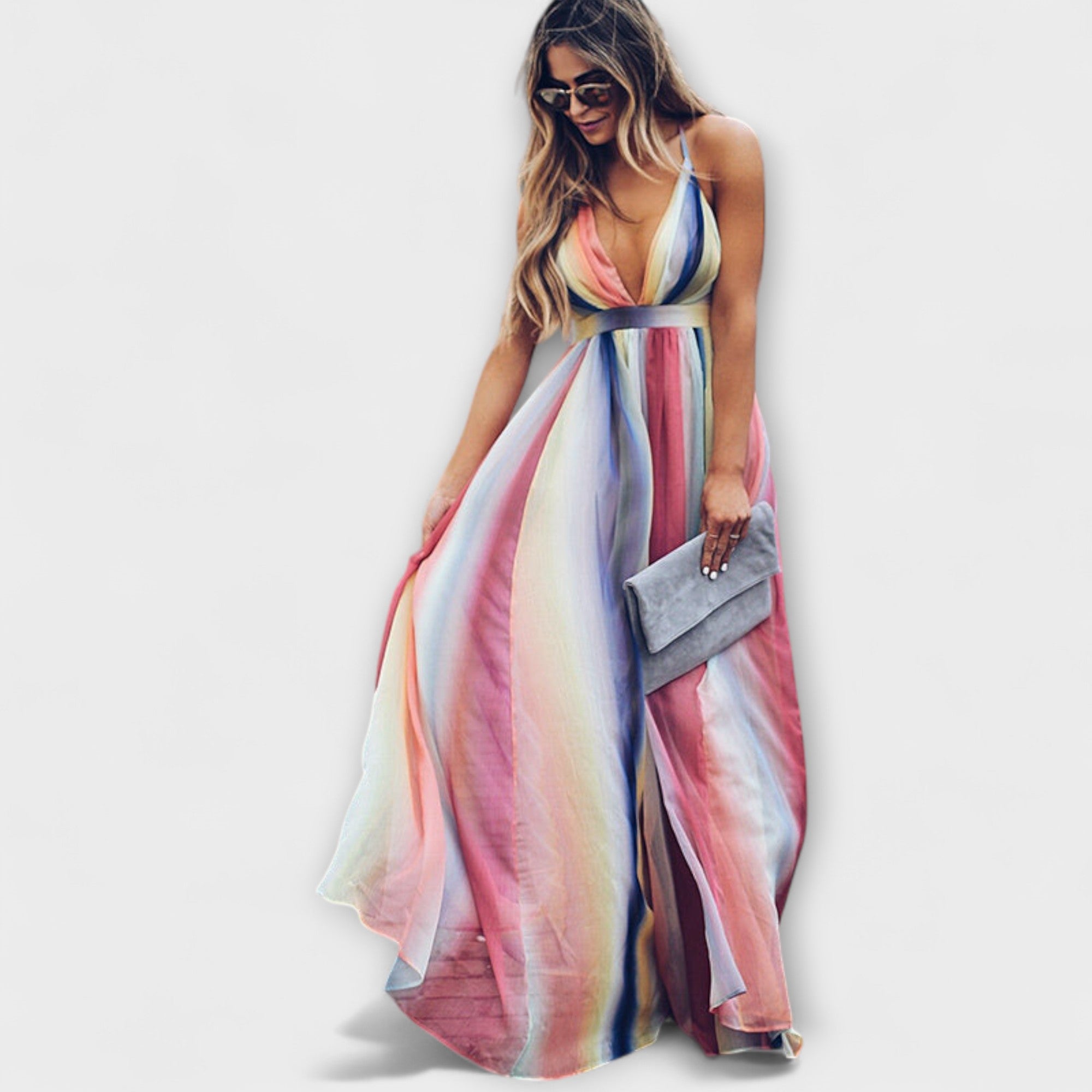 Aureva – Luftiges Maxikleid mit Farbverlauf