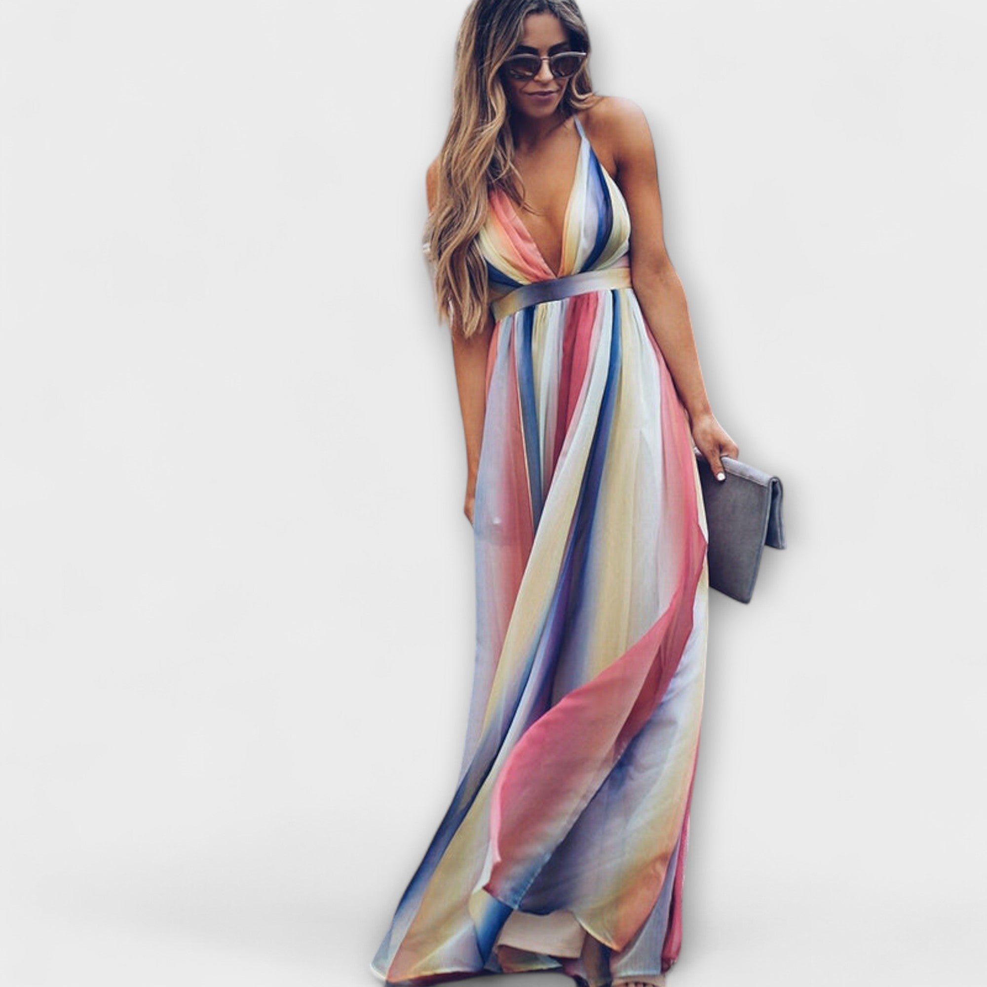 Aureva – Luftiges Maxikleid mit Farbverlauf