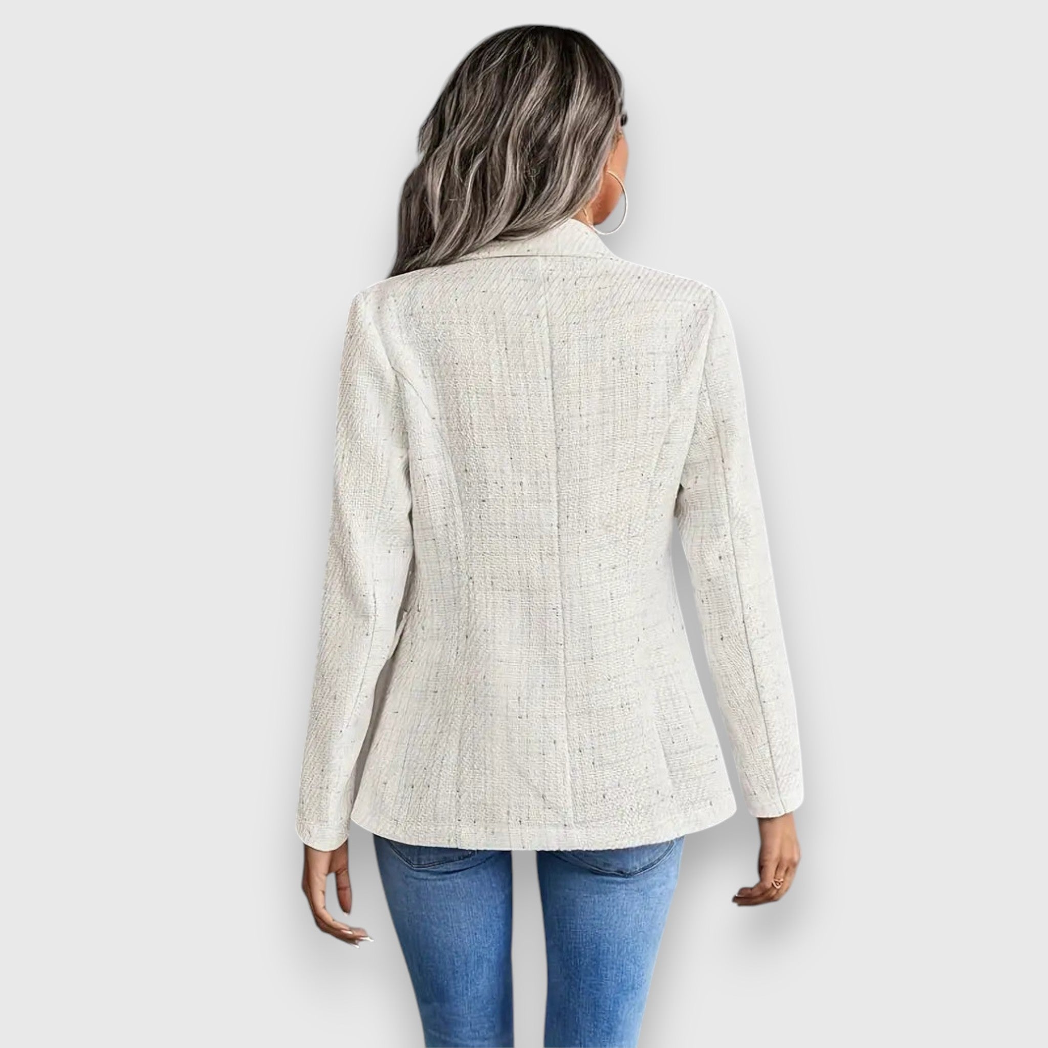 Zarela – Tweed-Blazer für warme Tage
