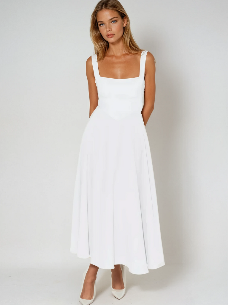 Serenya – Elegantes Midikleid