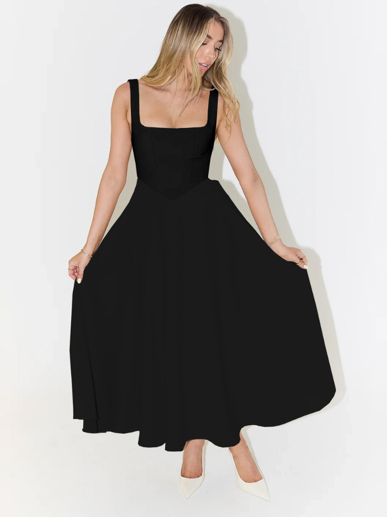 Serenya – Elegantes Midikleid
