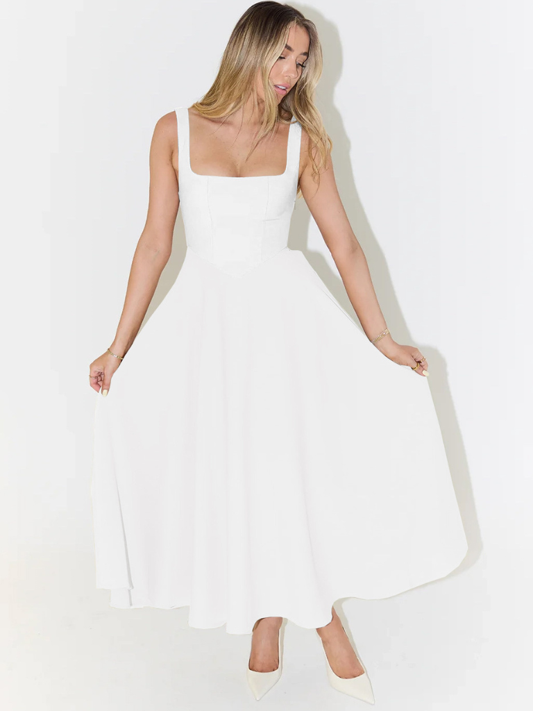 Serenya – Elegantes Midikleid