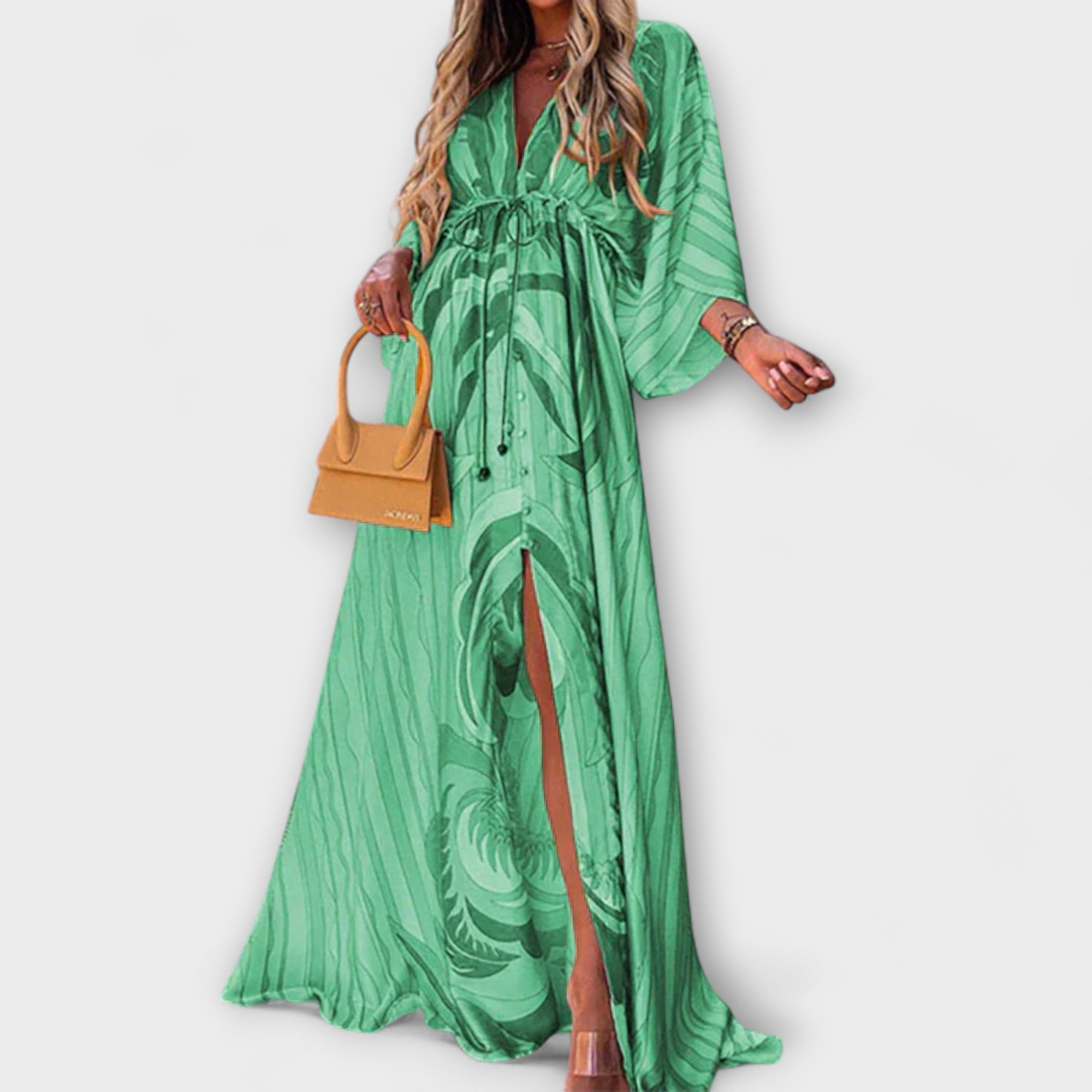 Zarali – Maxikleid mit farbenfrohem Boho-Flair