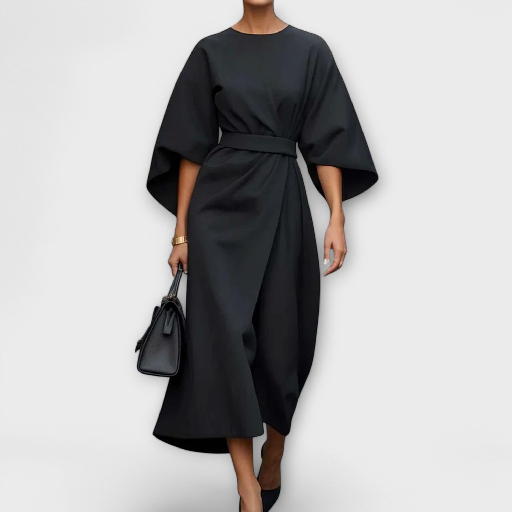 Maivira – Elegantes Kleid mit Taillenfaltung