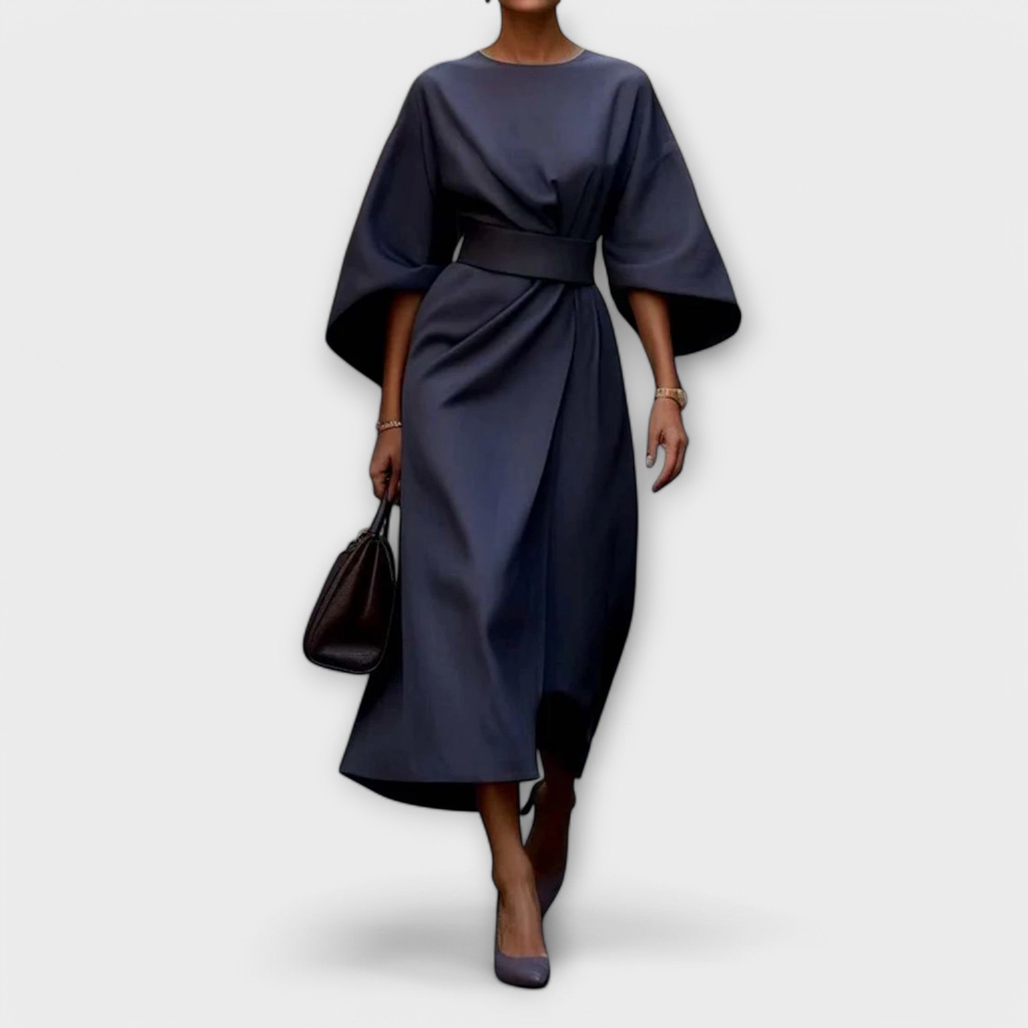 Maivira – Elegantes Kleid mit Taillenfaltung