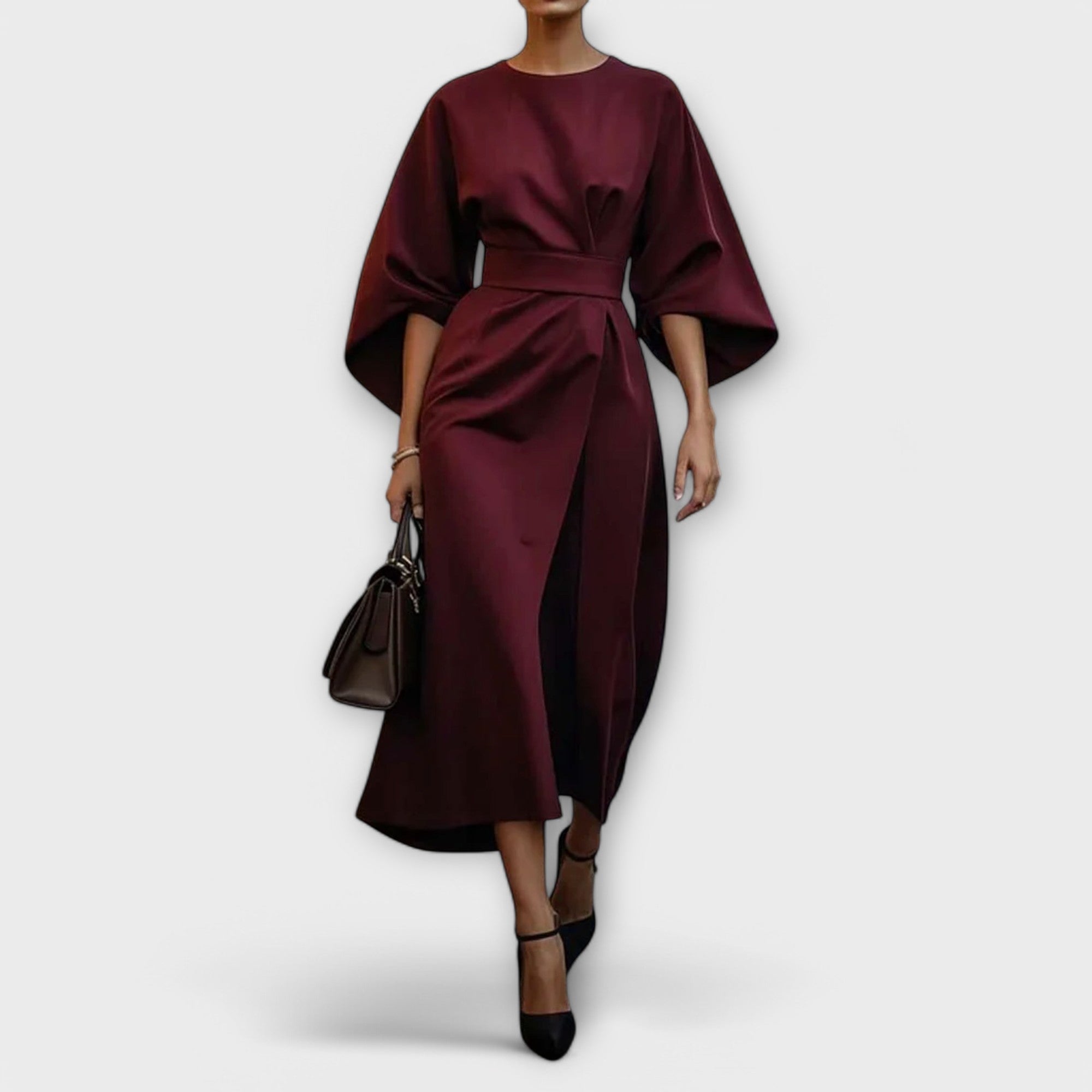 Maivira – Elegantes Kleid mit Taillenfaltung