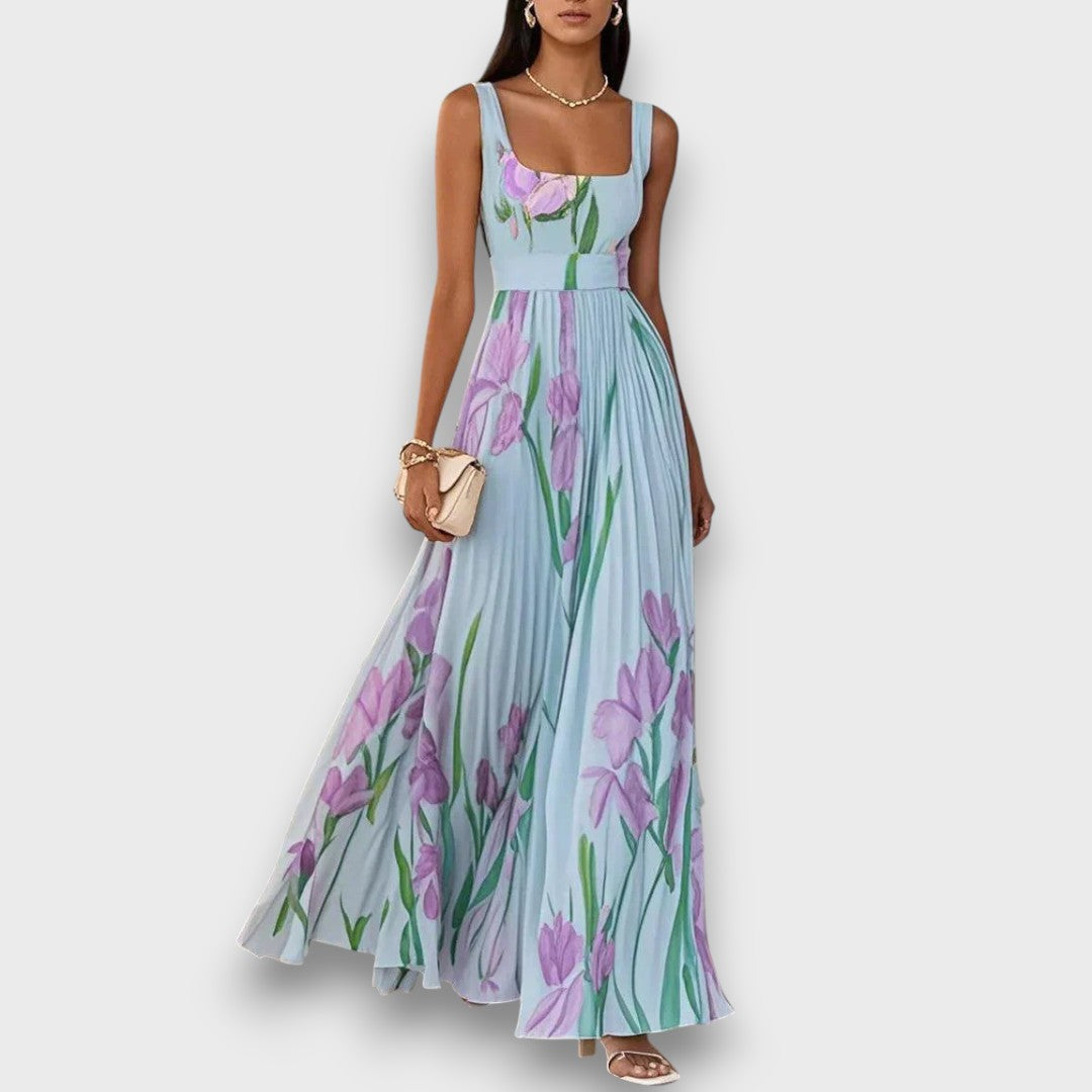 Nerelle – Maxikleid mit fließendem Blumendruck