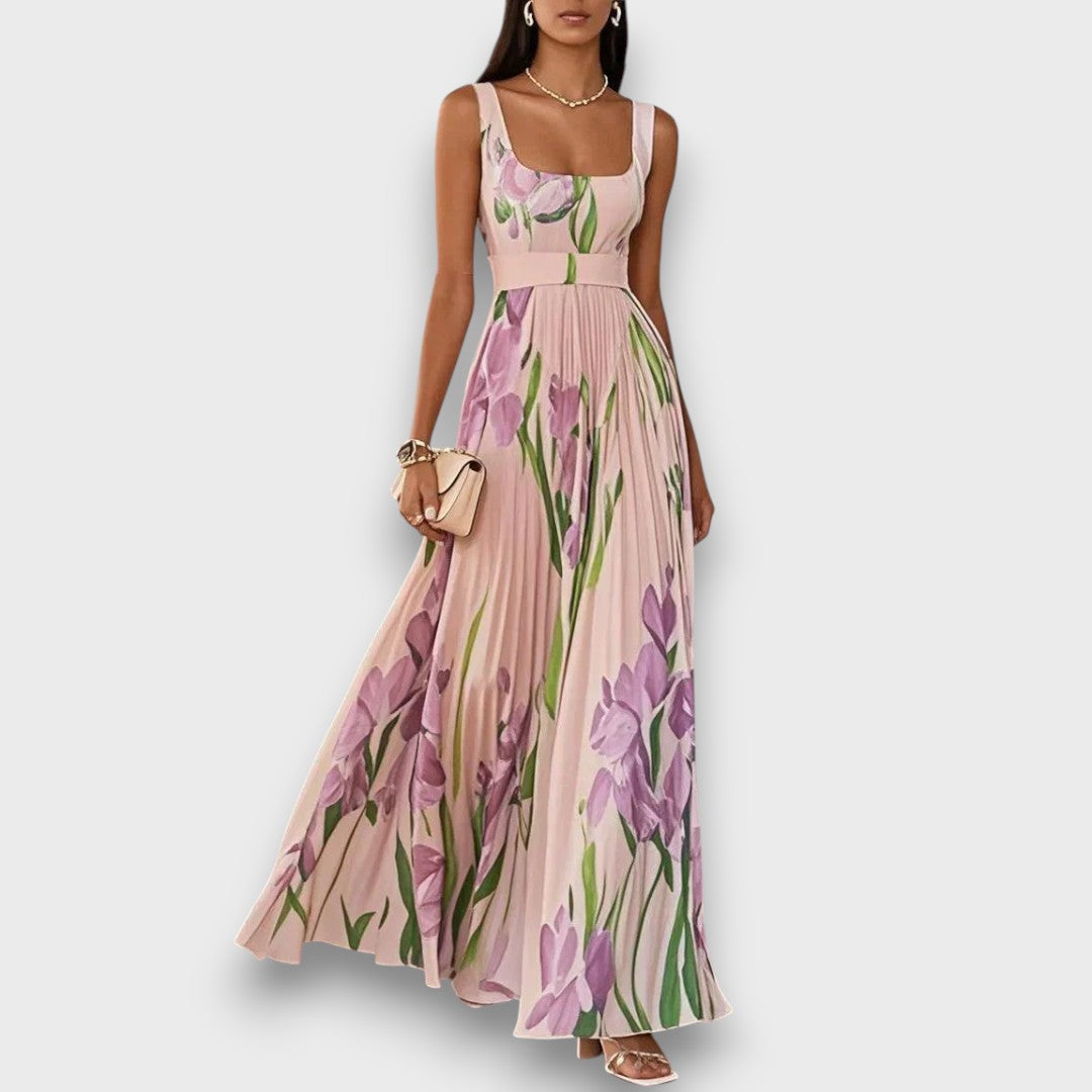 Nerelle – Maxikleid mit fließendem Blumendruck