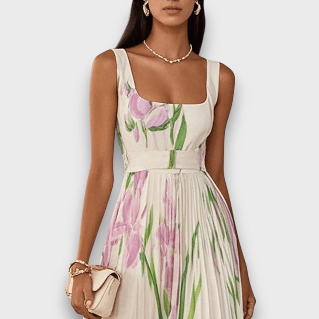 Nerelle – Maxikleid mit fließendem Blumendruck