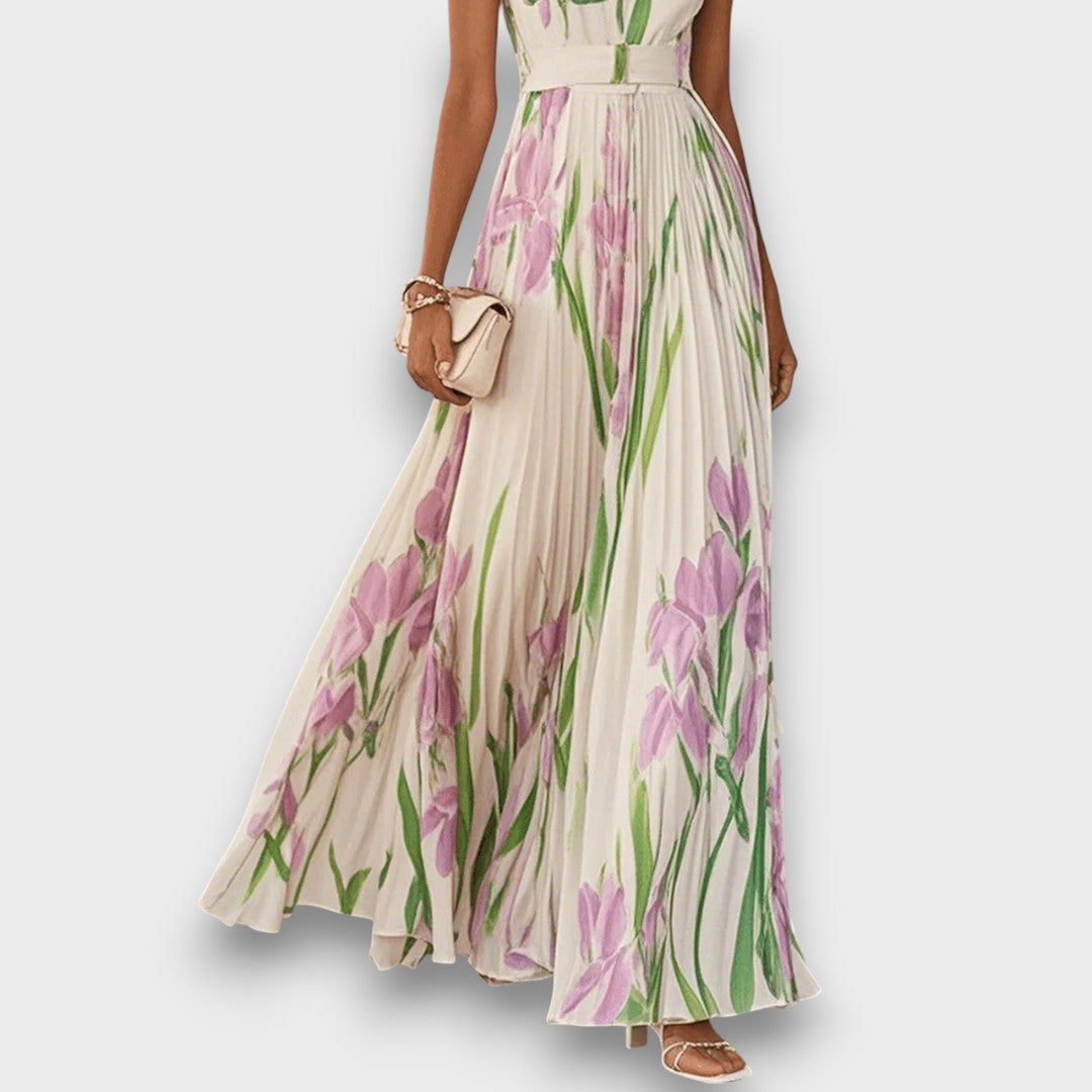 Nerelle – Maxikleid mit fließendem Blumendruck