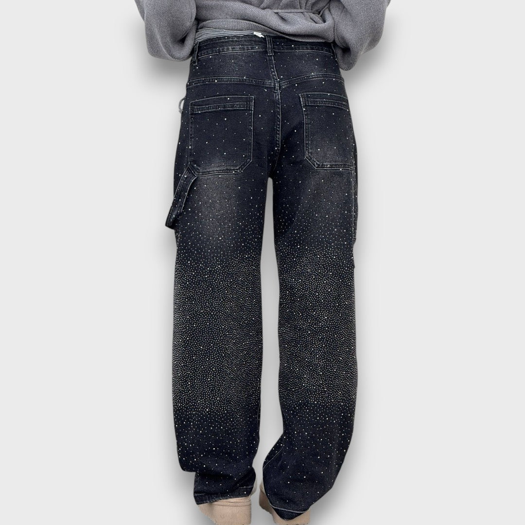 Nolene – Jeans mit Funkel-Finish und urbanem Charakter