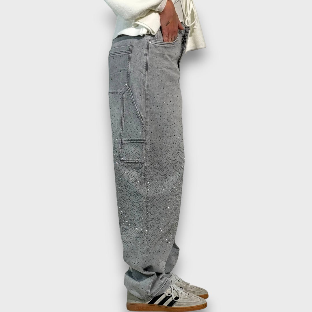Nolene – Jeans mit Funkel-Finish und urbanem Charakter