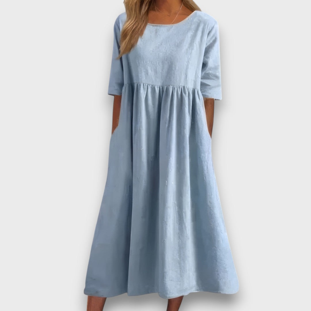 Lioren – Midikleid in klarer Silhouette