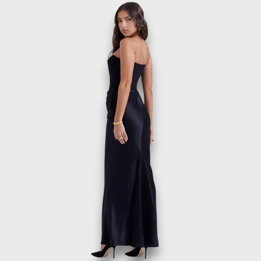 Isedra – Midikleid mit skulpturaler Linie