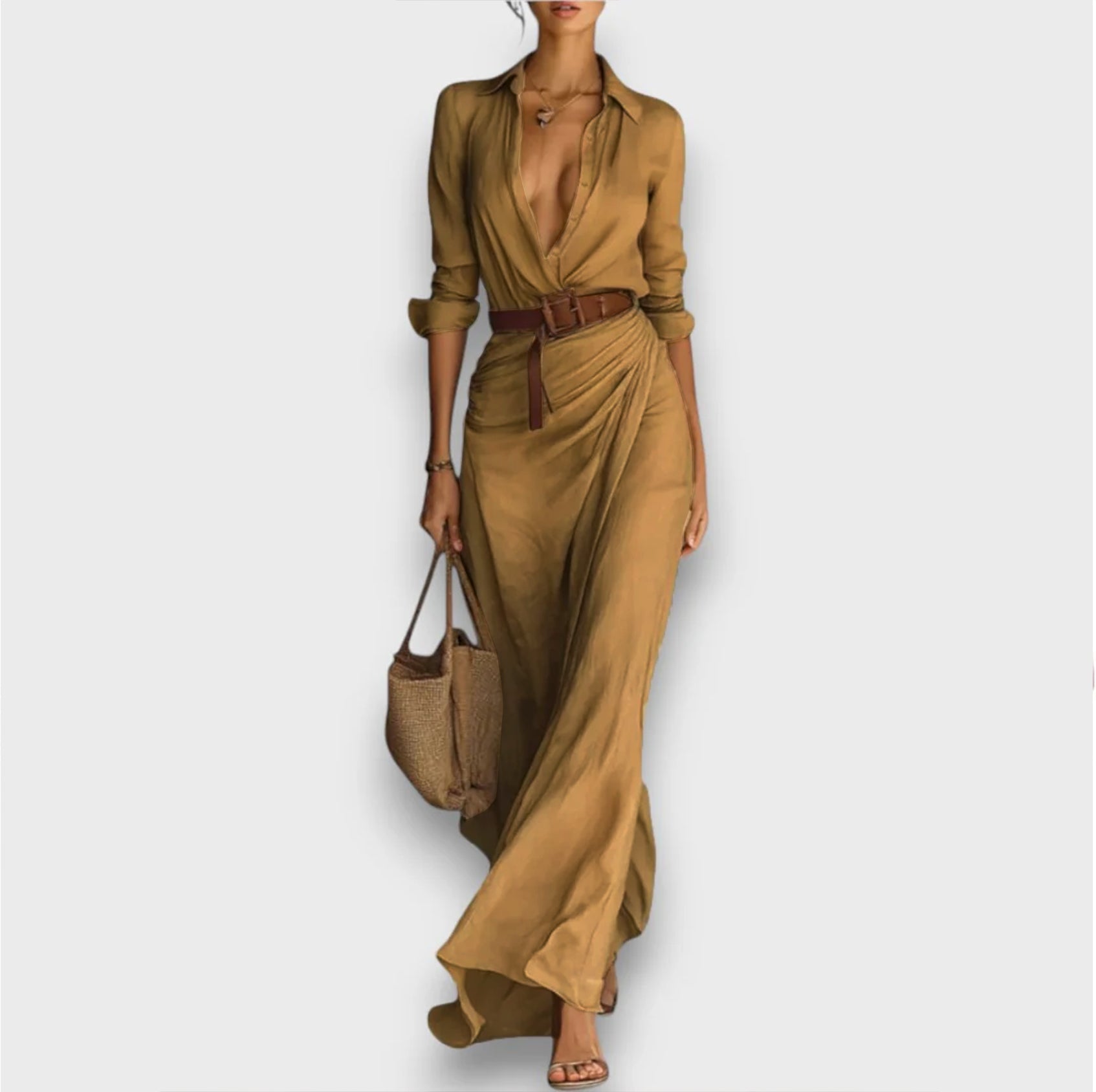 Nirelle – Wickelkleid mit Taillengürtel