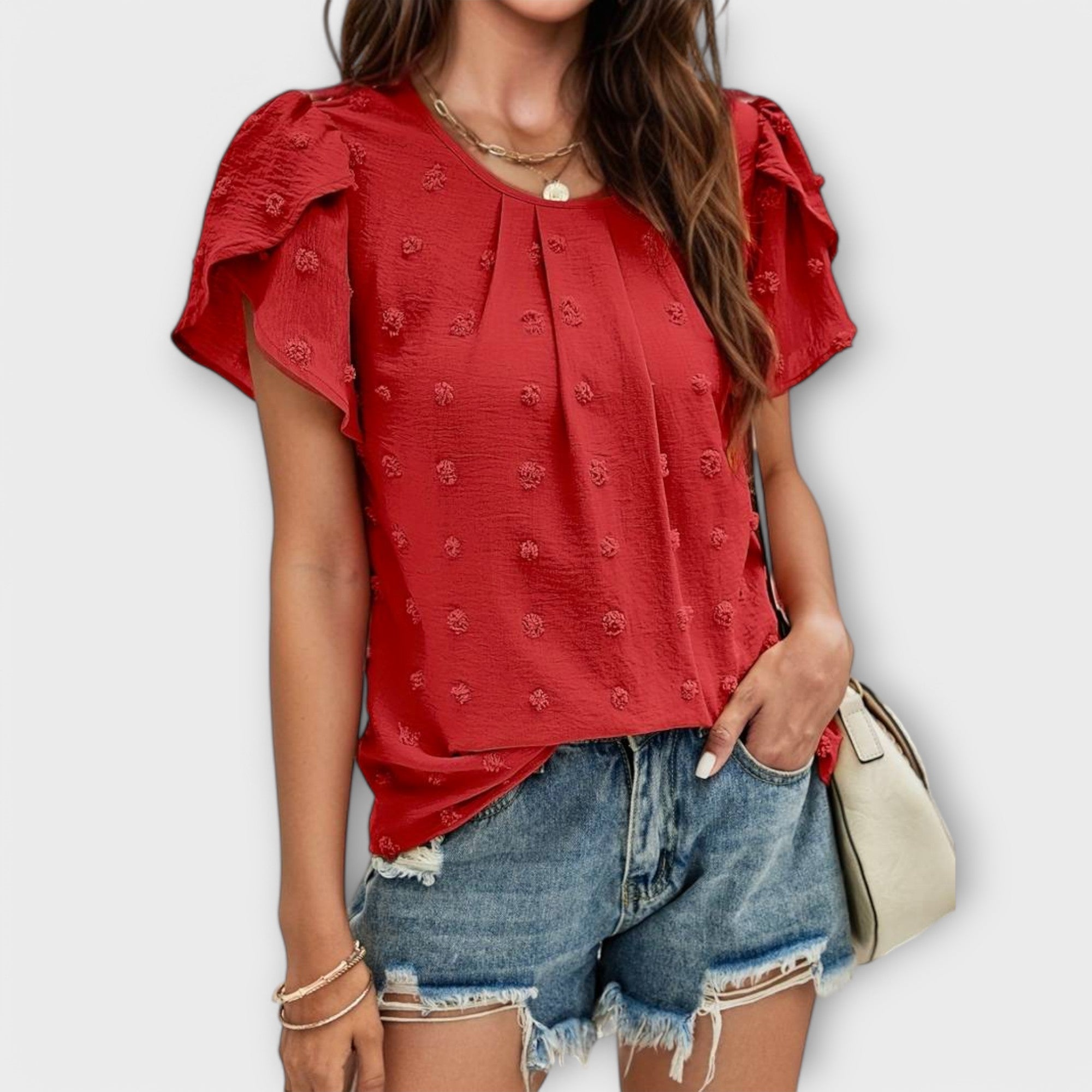 Florine – Die perfekte Polka-Dot-Bluse