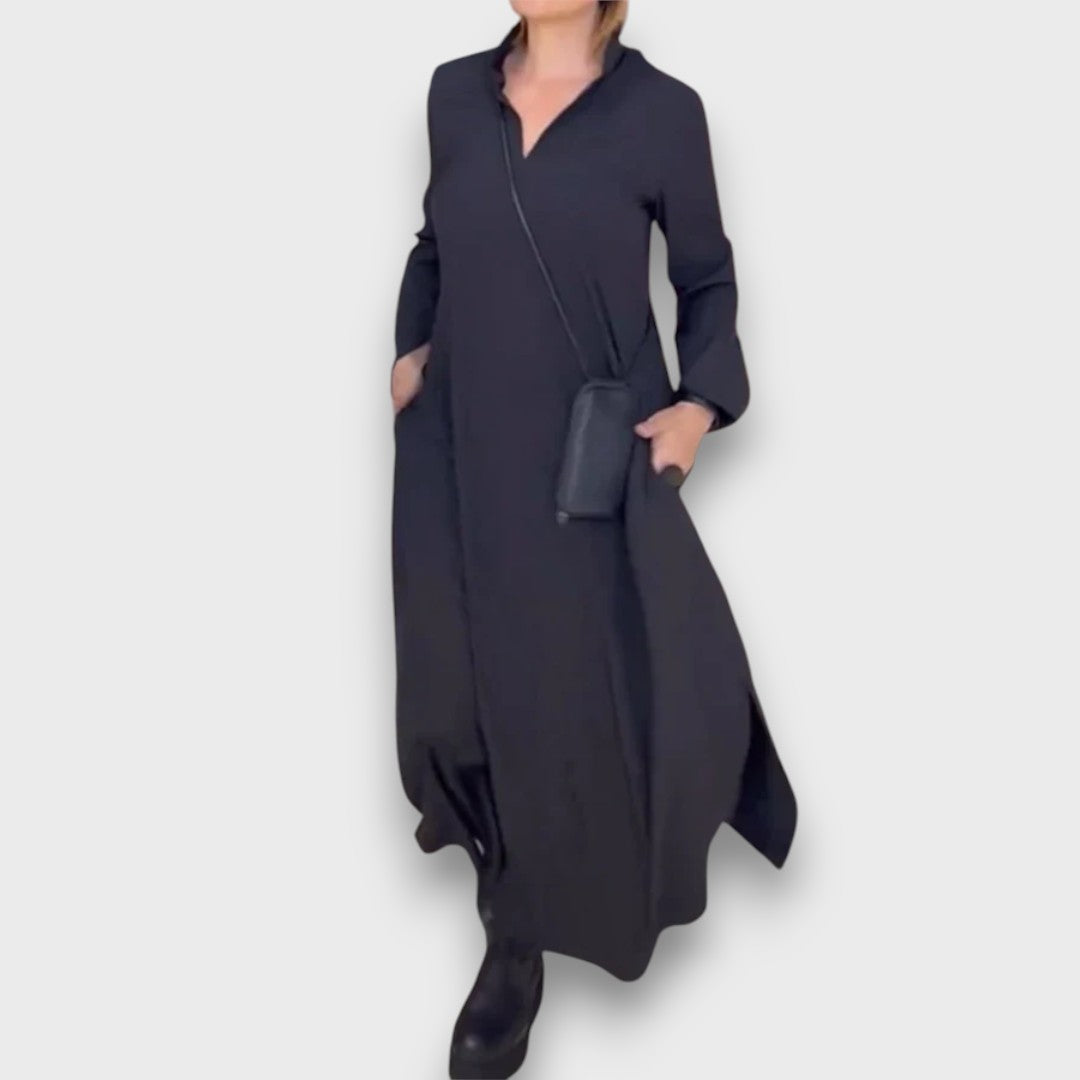 Samira – Maxikleid mit V-Ausschnitt