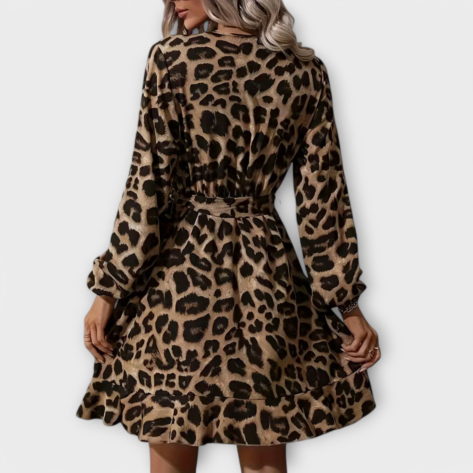Savina – Wickelkleid im Animal-Style