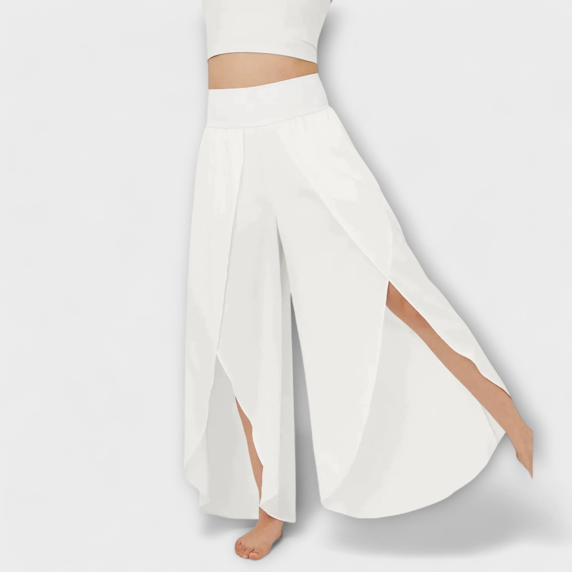 Talema – Fließende Sommerhose mit femininem Beinschlitz