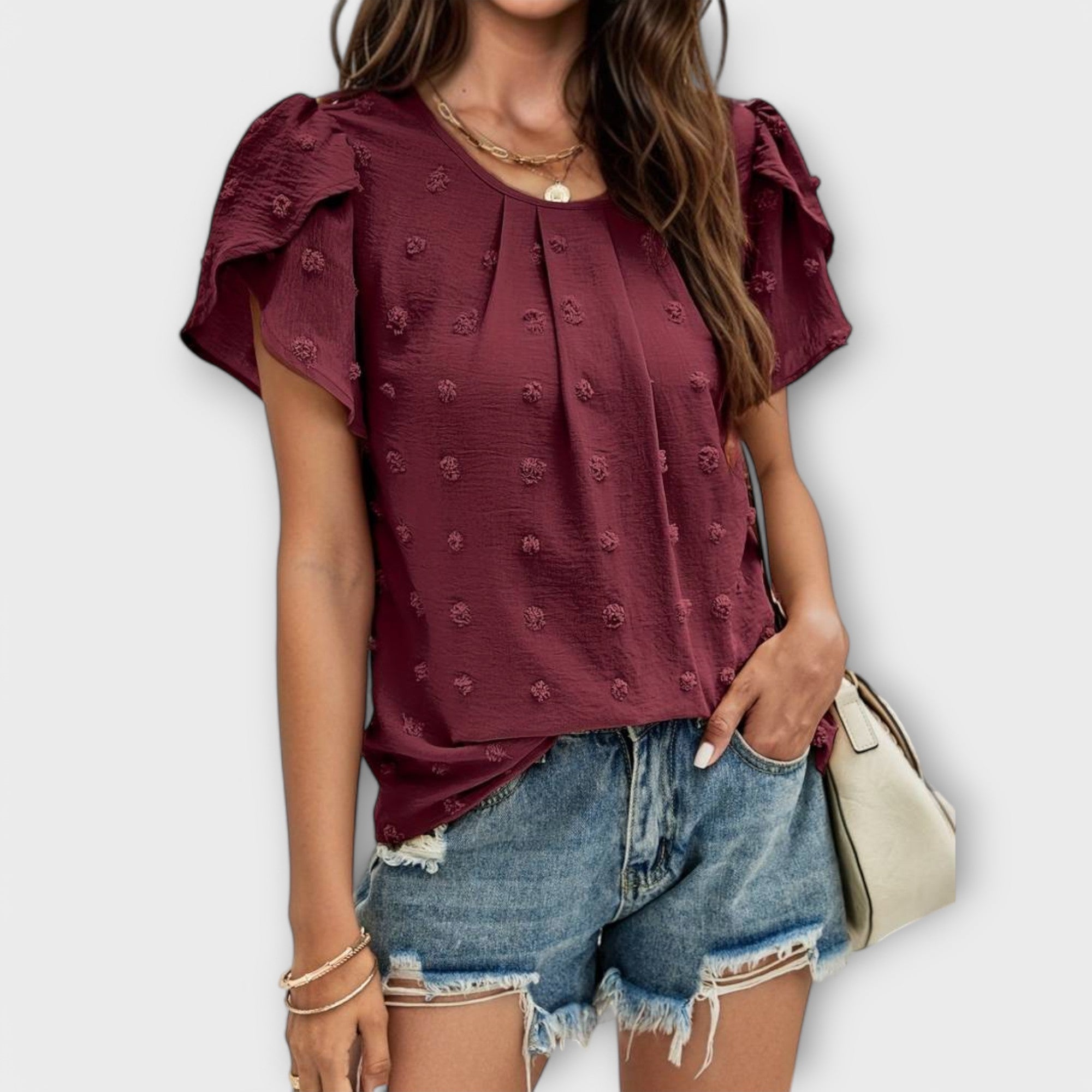 Florine – Die perfekte Polka-Dot-Bluse