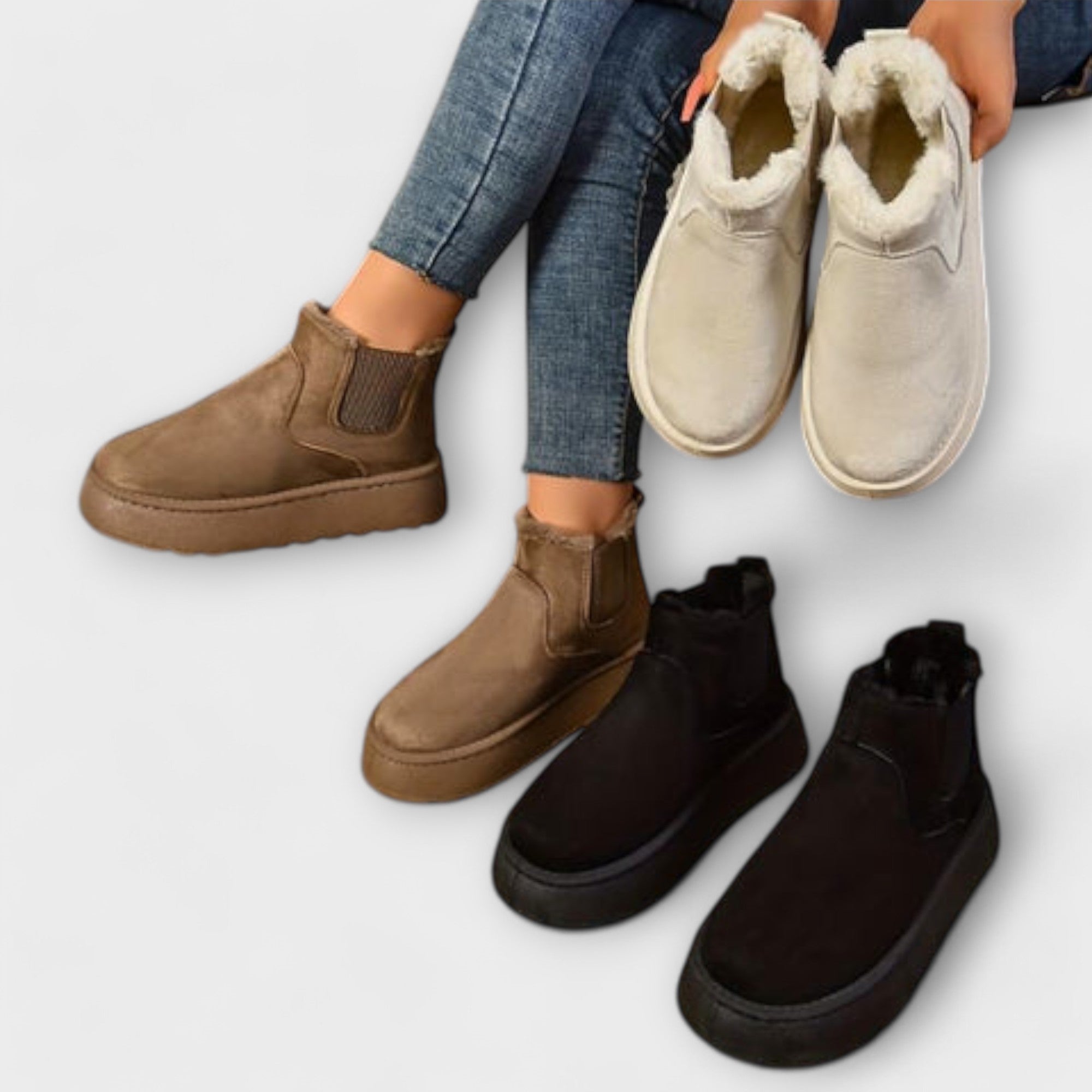 Lenora – Gefütterte Winter-Boots mit Stil