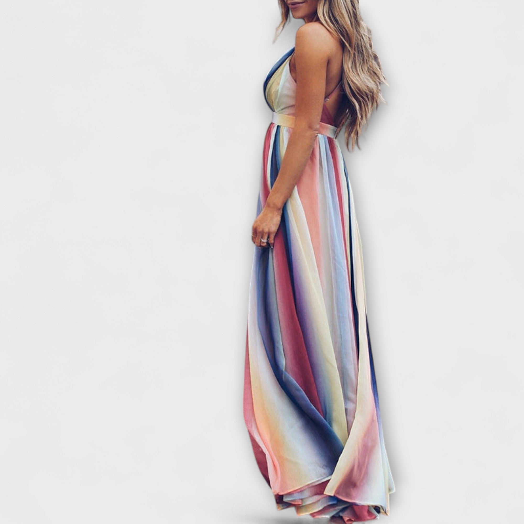 Aureva – Luftiges Maxikleid mit Farbverlauf
