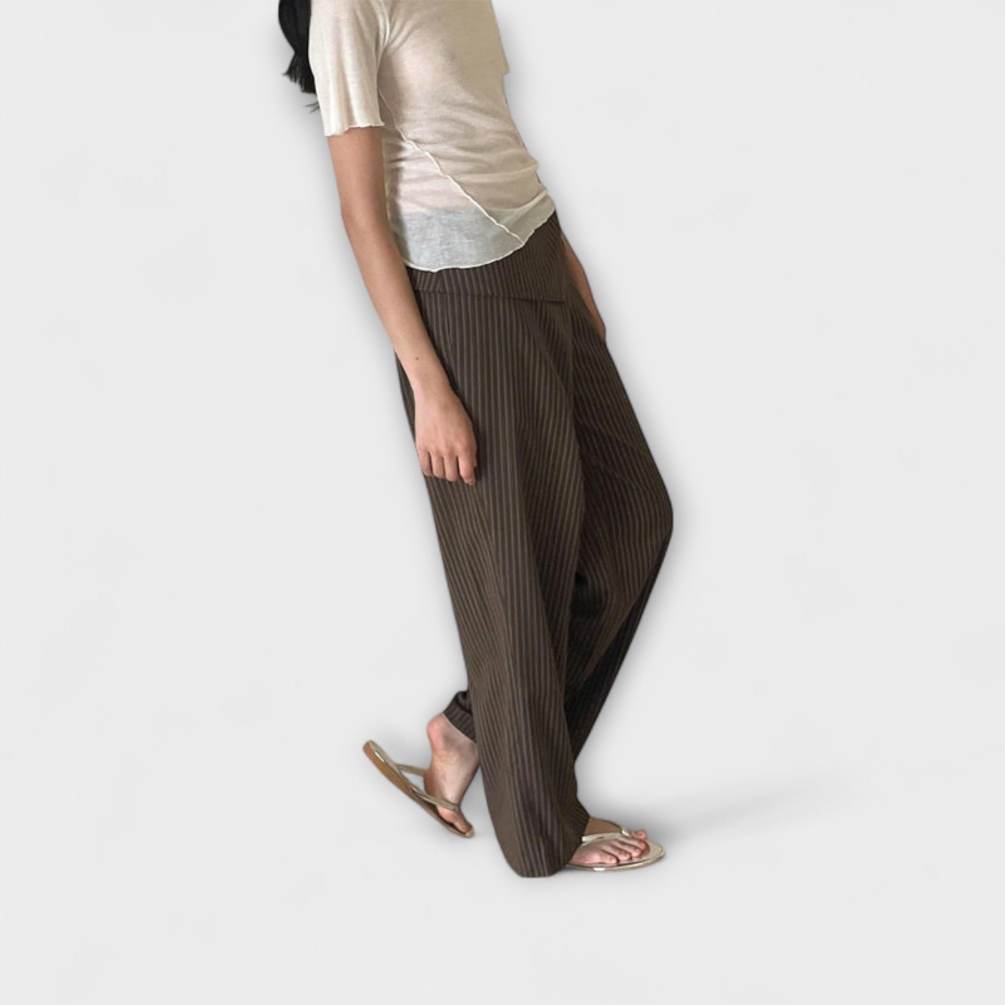 Noémi –  Hose mit Faltenwurf