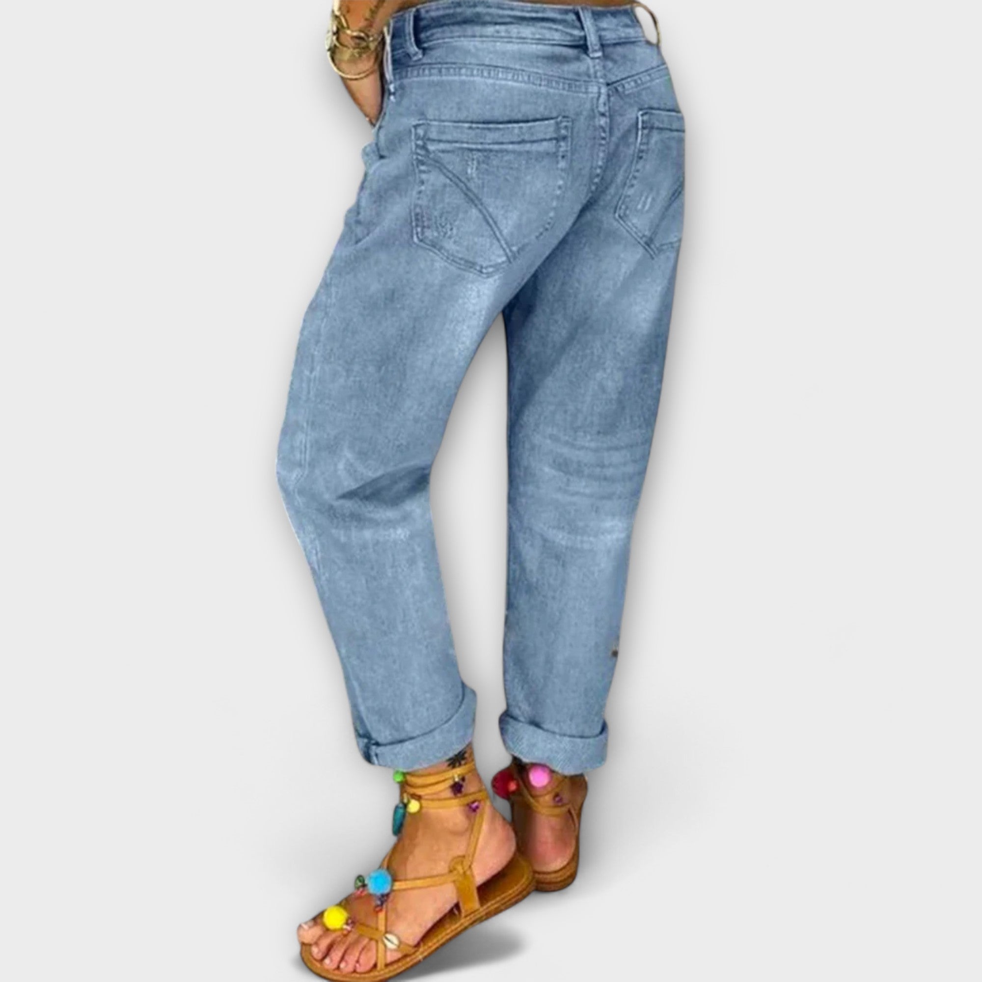Ravina – Weit geschnittene Jeans im Vintage-Stil