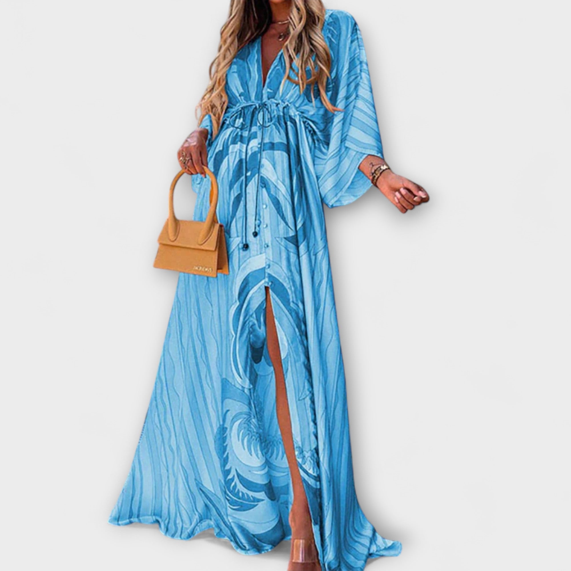 Zarali – Maxikleid mit farbenfrohem Boho-Flair