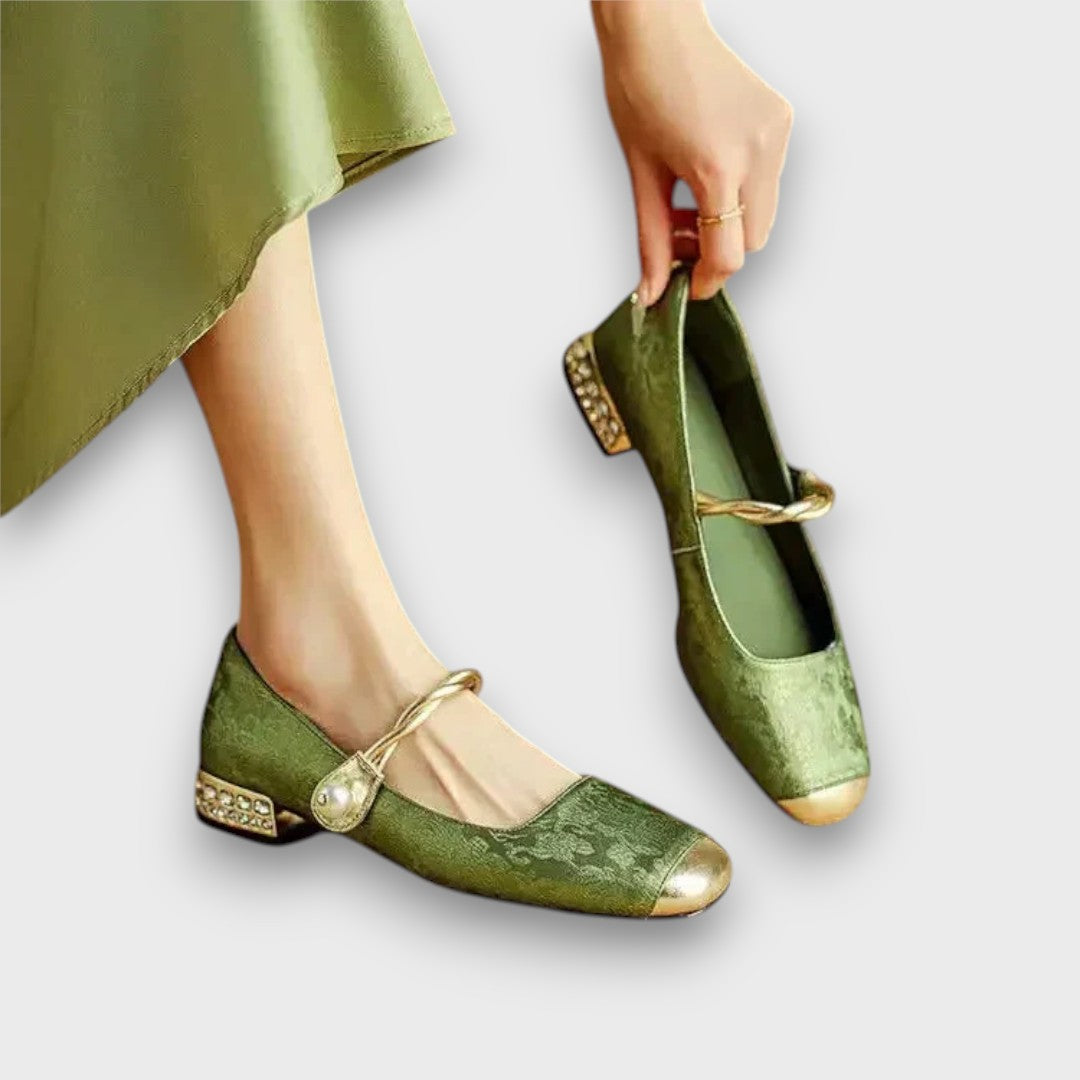 Lorina – Elegante Ballerinas mit Vintage-Charme