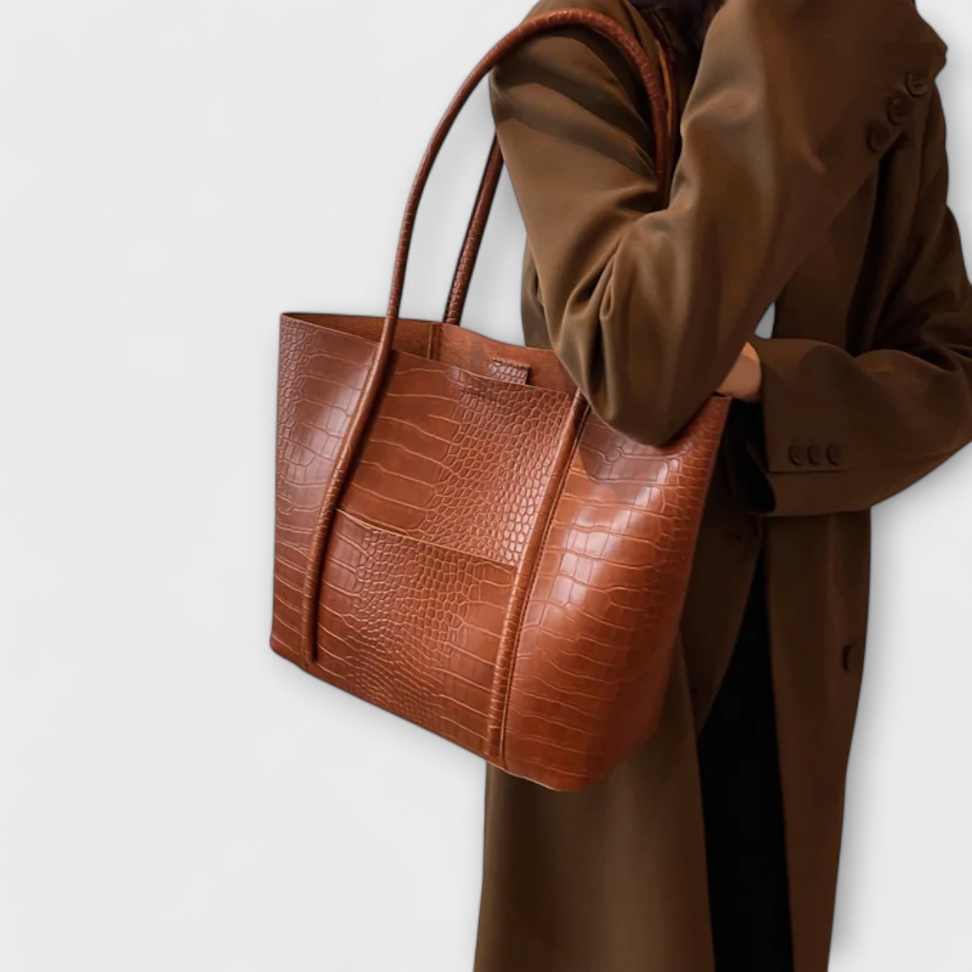 Serelina – Elegante Schultertasche mit Struktur
