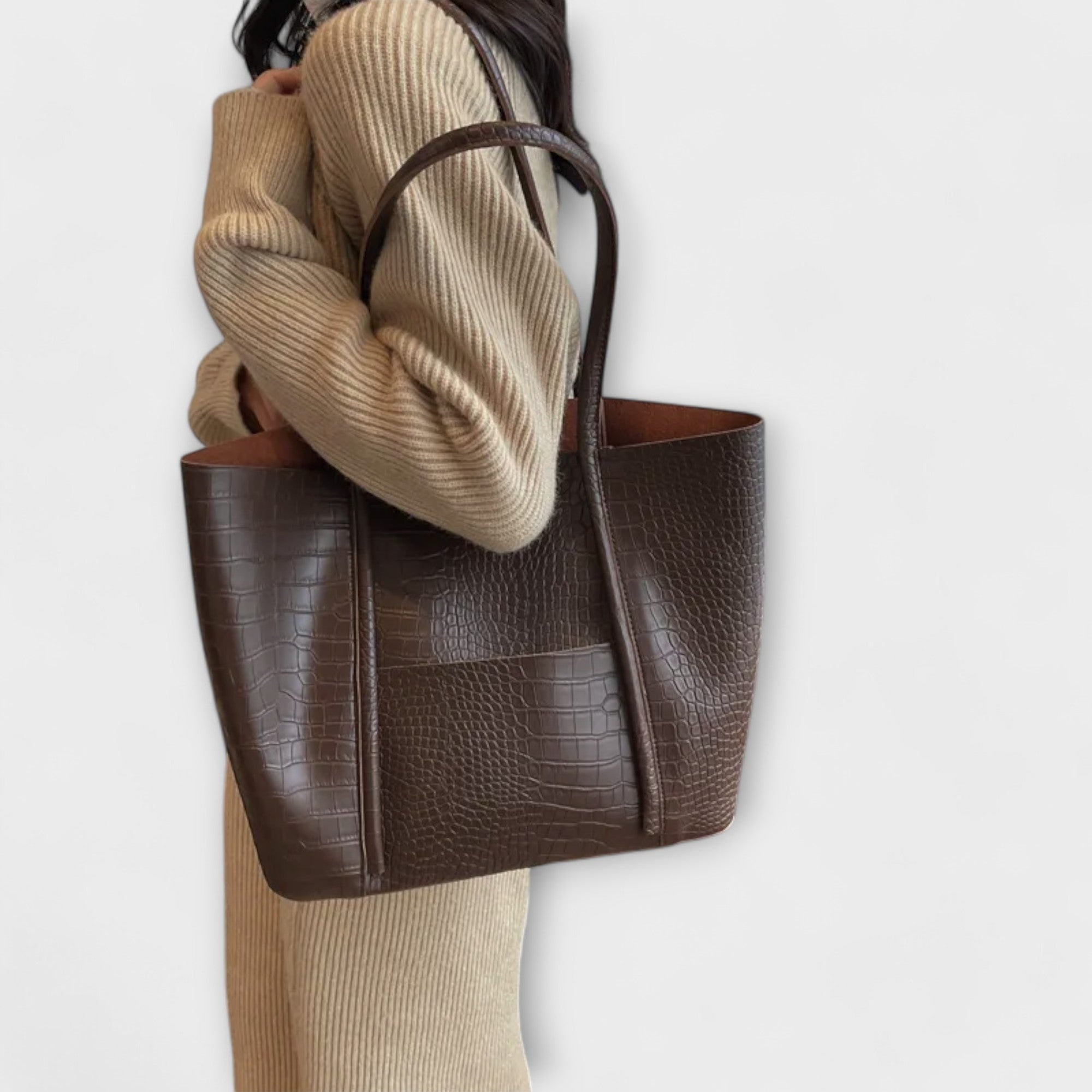 Serelina – Elegante Schultertasche mit Struktur