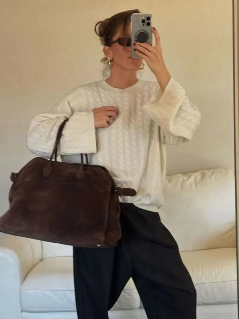 Henna – Tote in Wildlederoptik mit zeitloser Eleganz