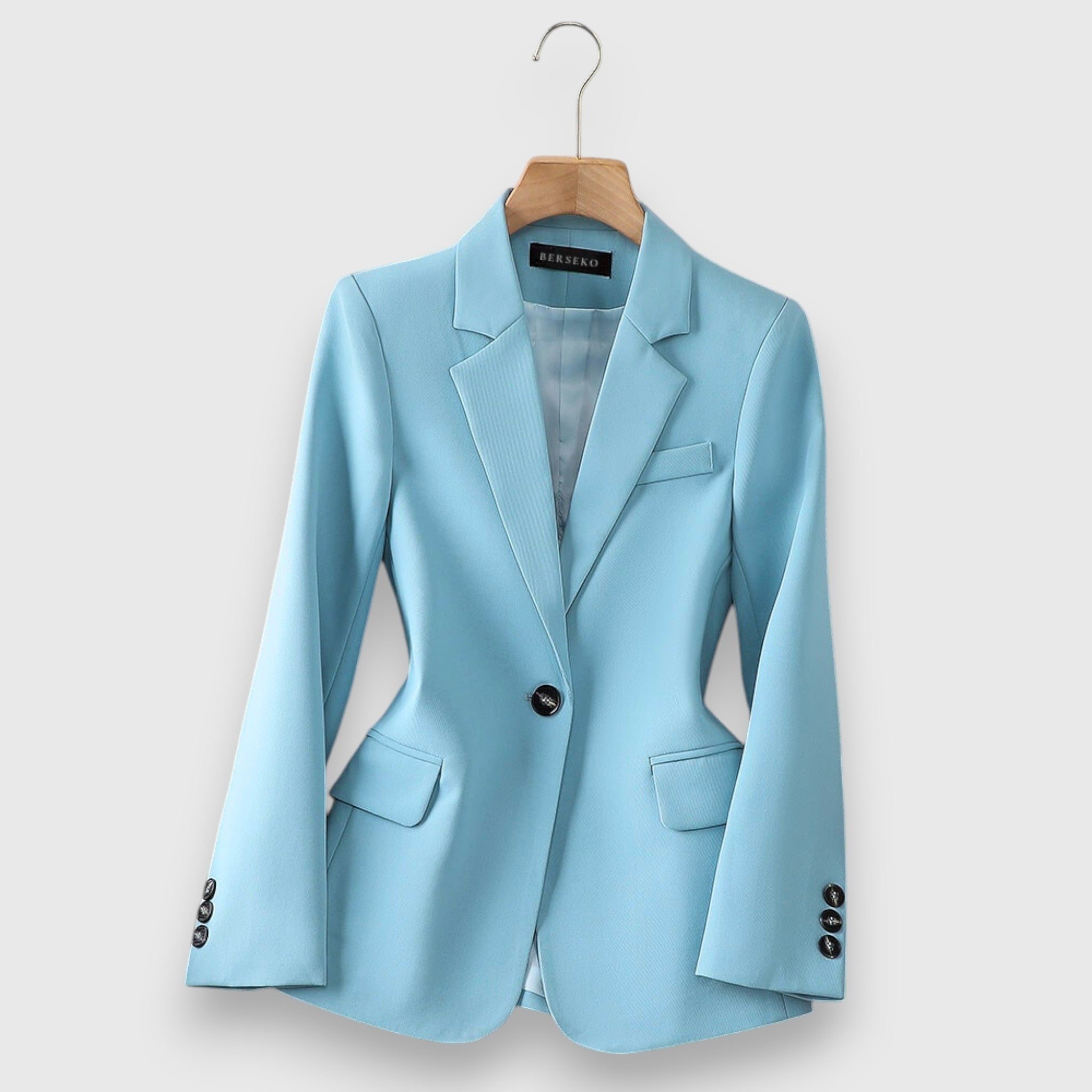 Wandara – Blazer mit Einknopfverschluss