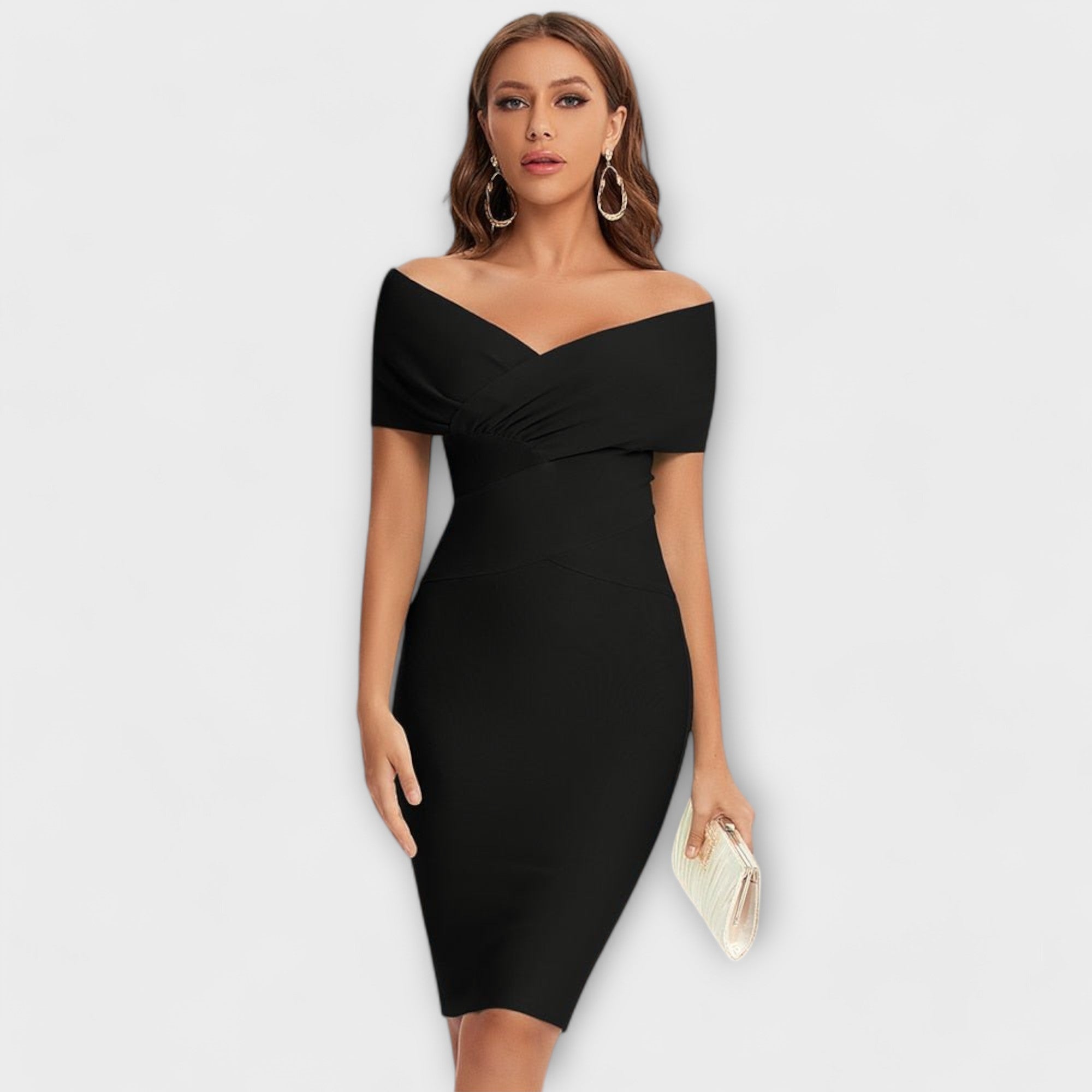 Alva – Elegantes Off-Shoulder Kleid