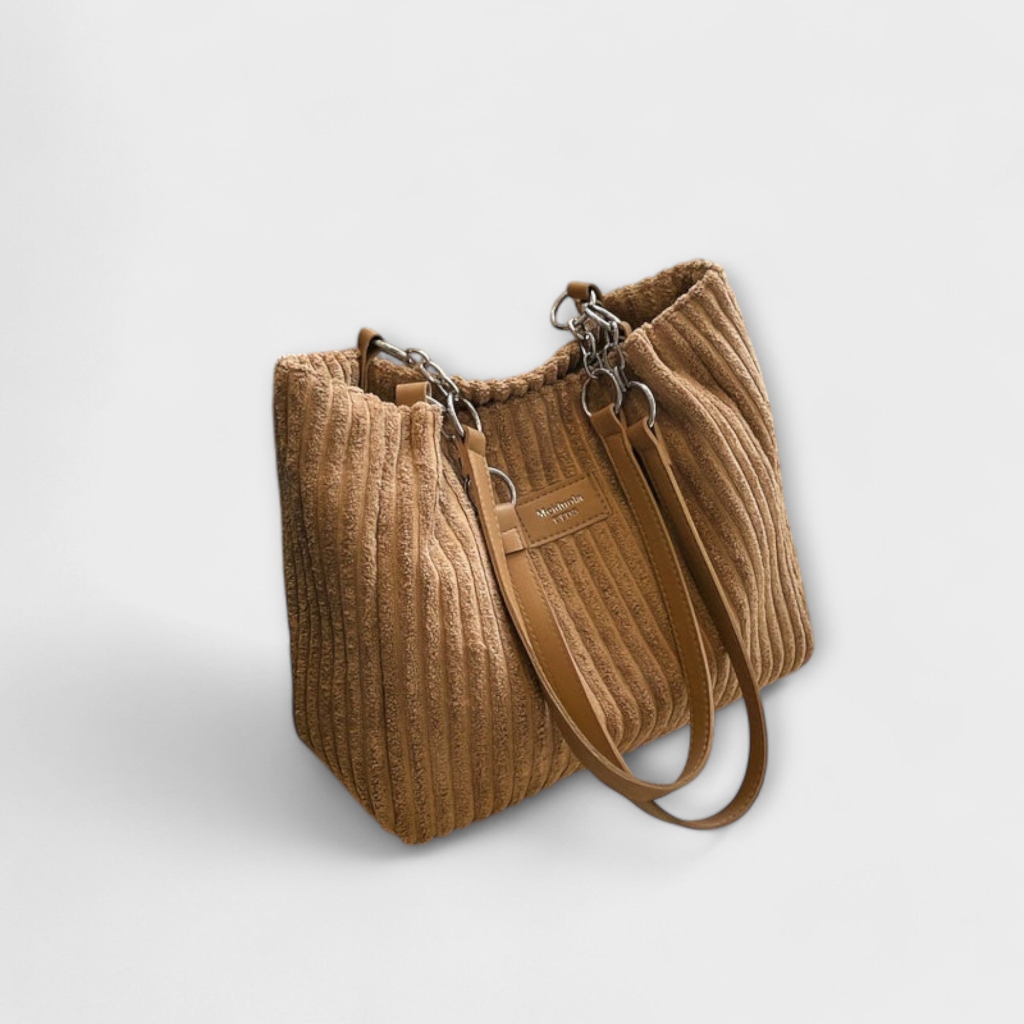 Malva – Weiche Schultertasche aus Velours