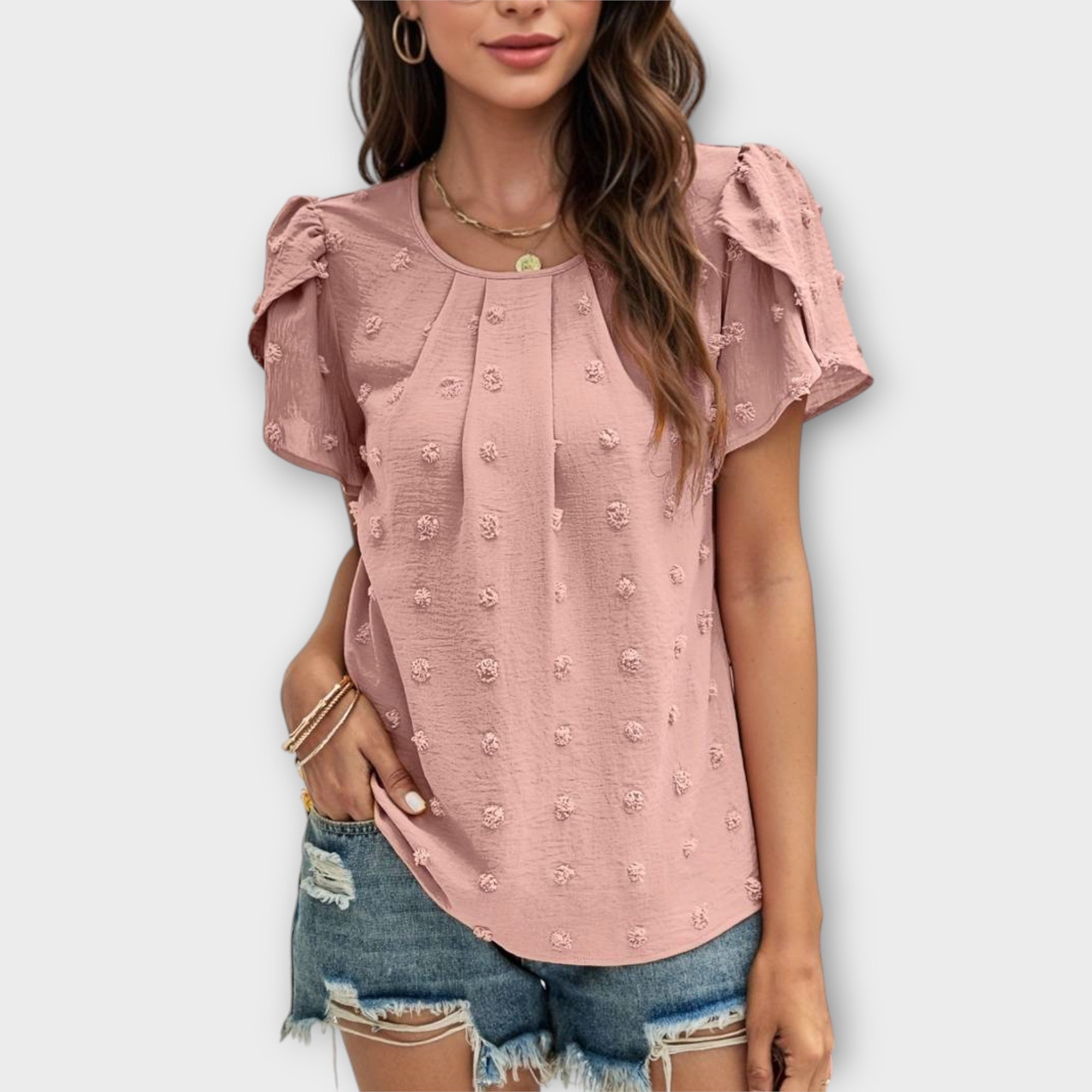 Florine – Die perfekte Polka-Dot-Bluse