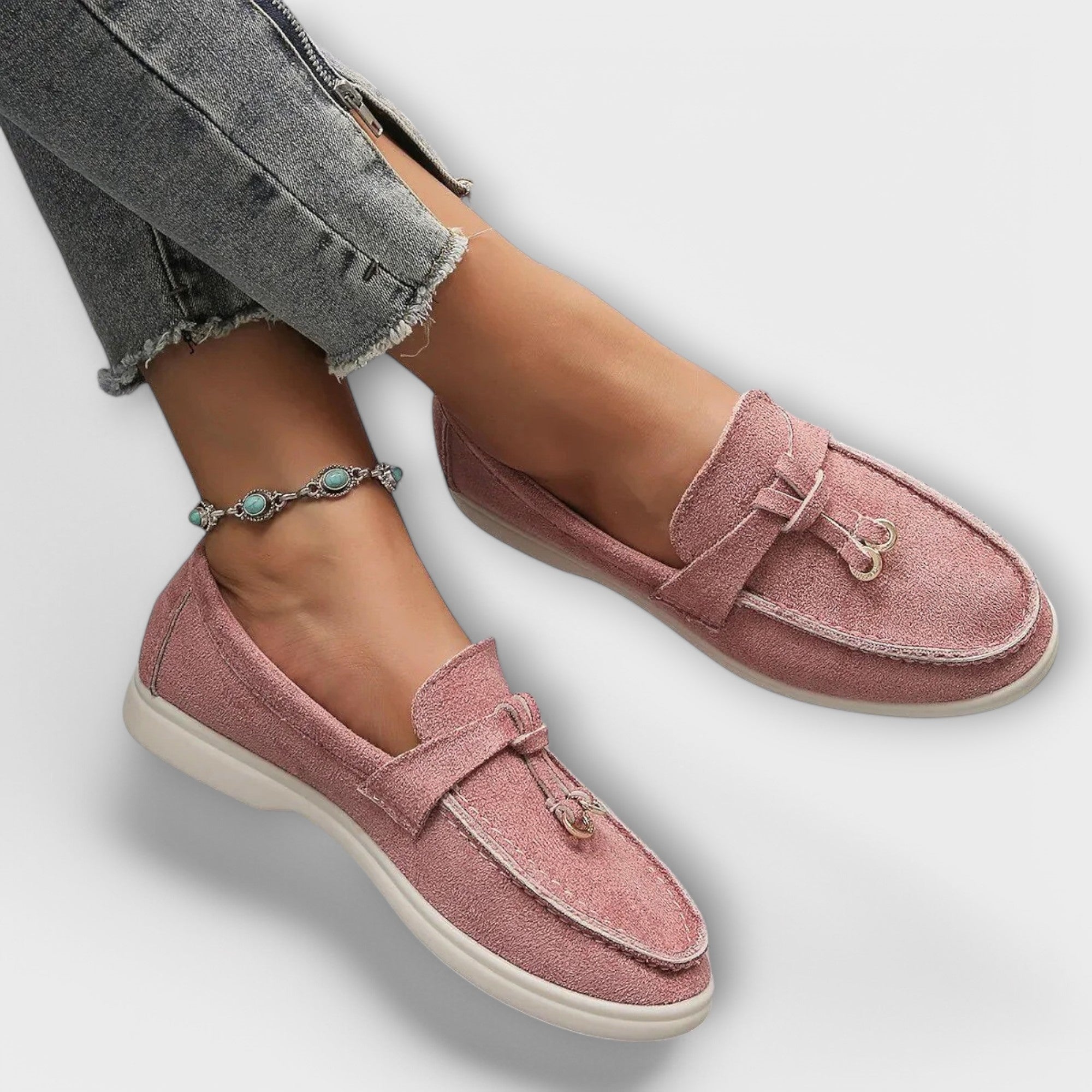 Sarima – Elegante Slipper mit Schnürdetail