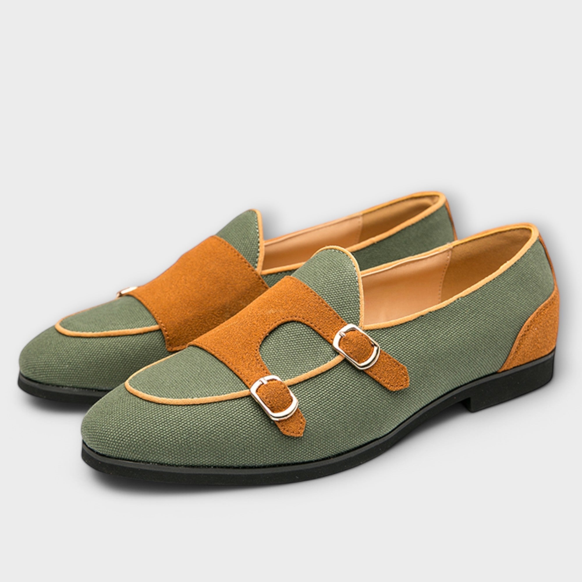 Lissaro – Handgefertigte Slipper mit Wildleder-Detail