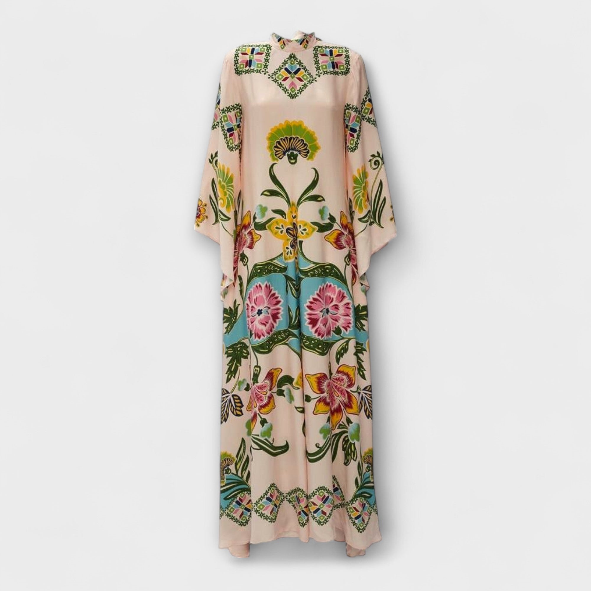 Alviana – Weites Maxikleid mit Blumenprint