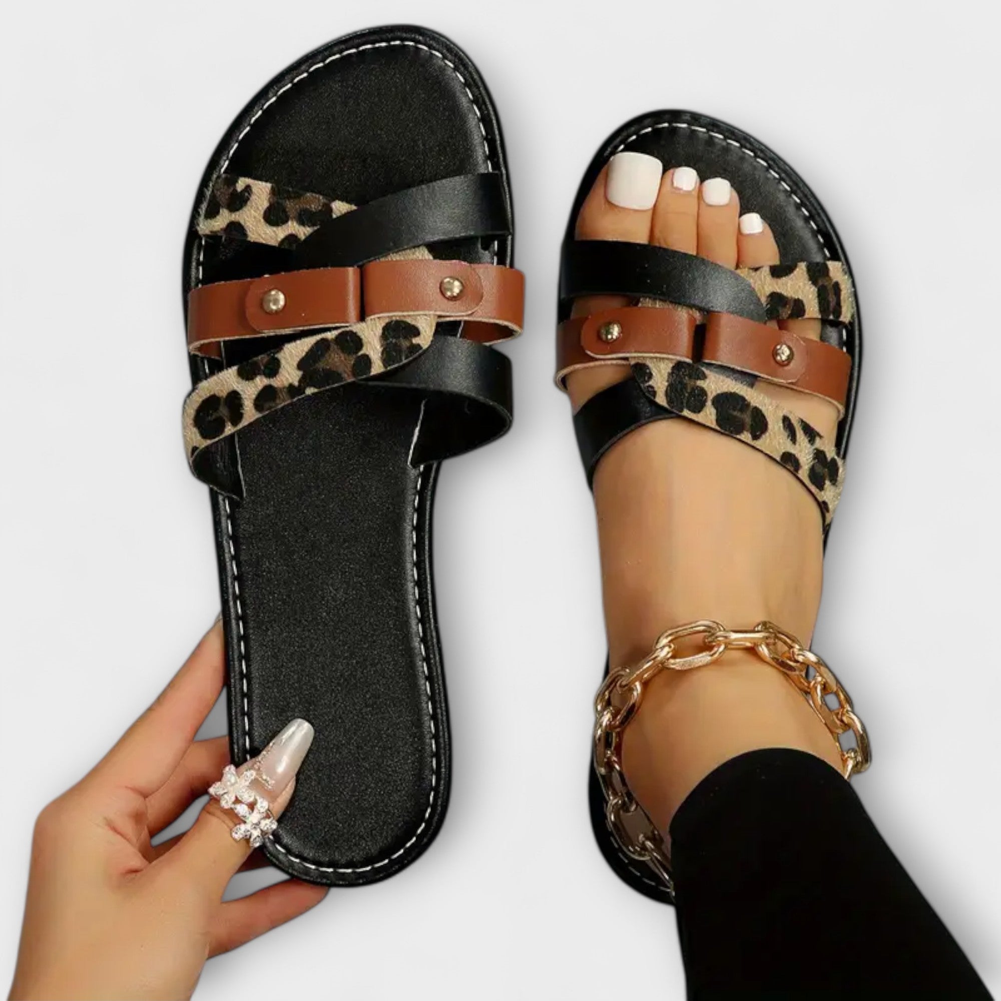 Alani – Trendige Sommerschlupfsandalen