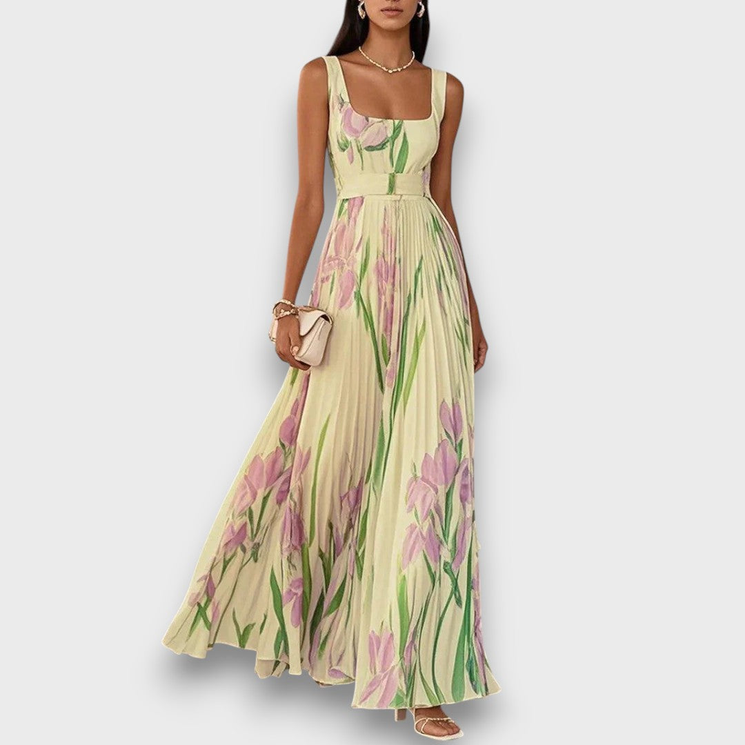Nerelle – Maxikleid mit fließendem Blumendruck