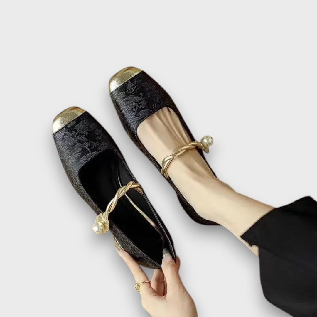 Lorina – Elegante Ballerinas mit Vintage-Charme