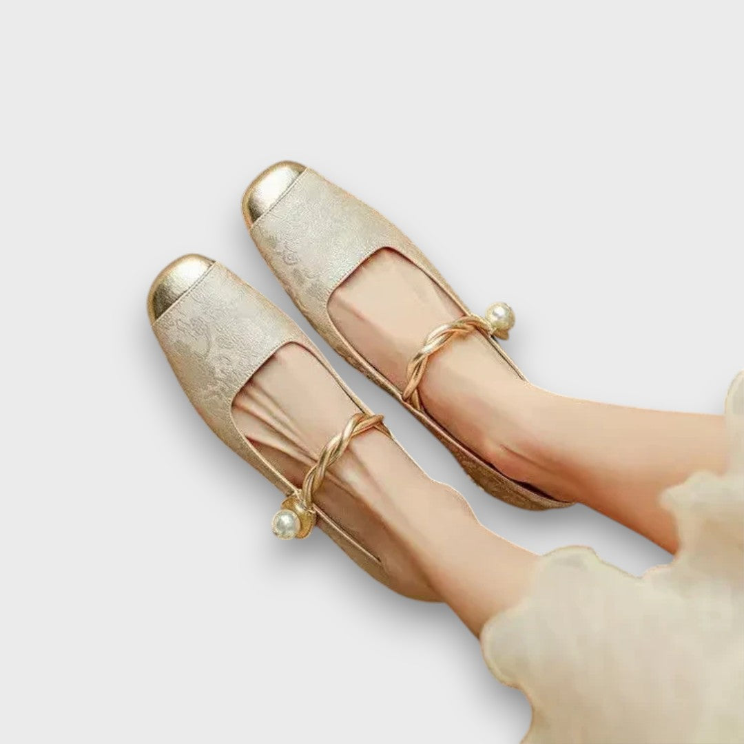 Lorina – Elegante Ballerinas mit Vintage-Charme