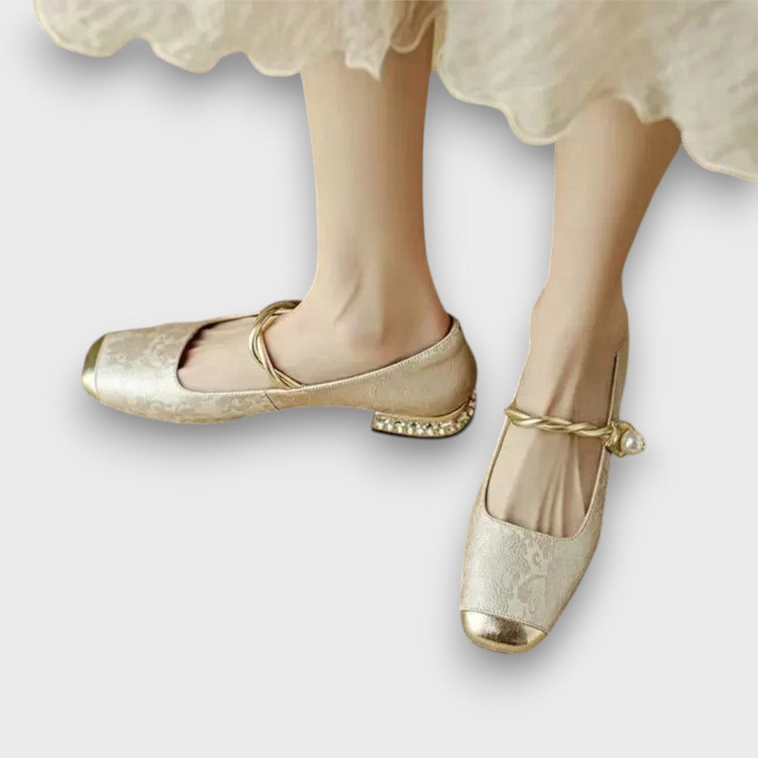 Lorina – Elegante Ballerinas mit Vintage-Charme