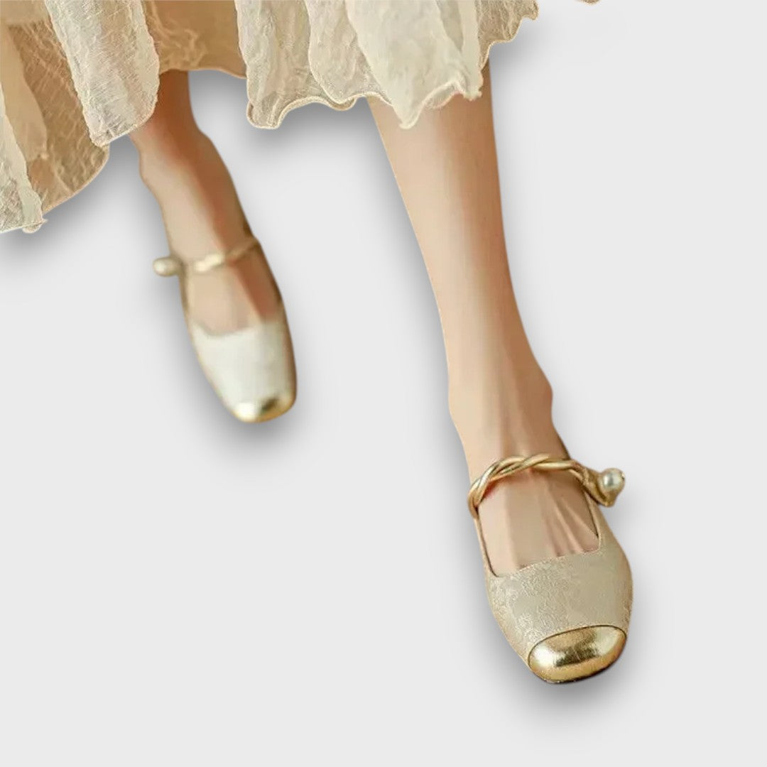Lorina – Elegante Ballerinas mit Vintage-Charme